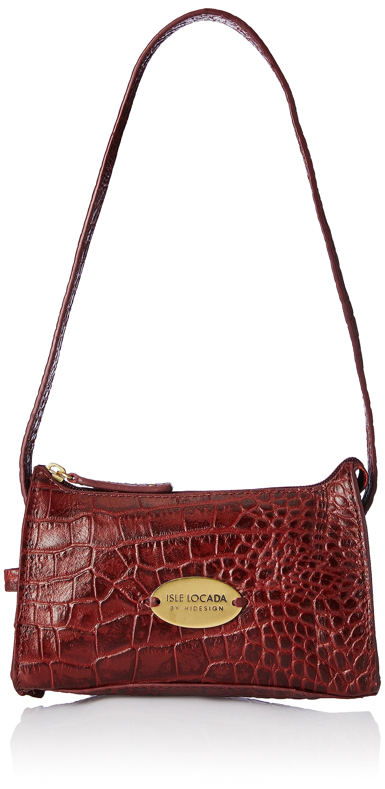 Isle Locada by Hidesign Womens Shoulder bag (Red) (B0B5XSQ69Y) Amazon Price History, Amazon Price Tracker