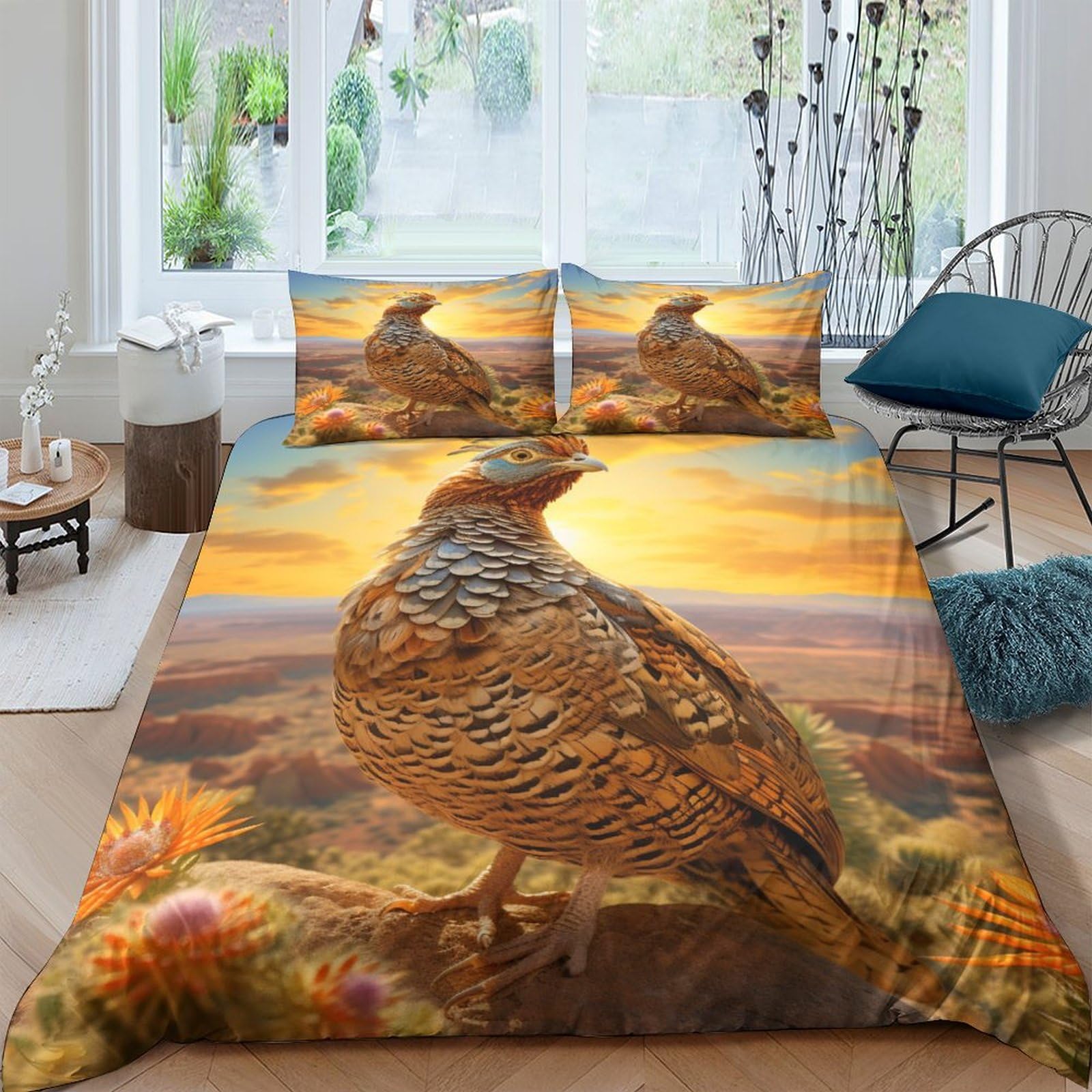 Parure de lit zippée 220x240 cm finie la couette qui glisse du lit