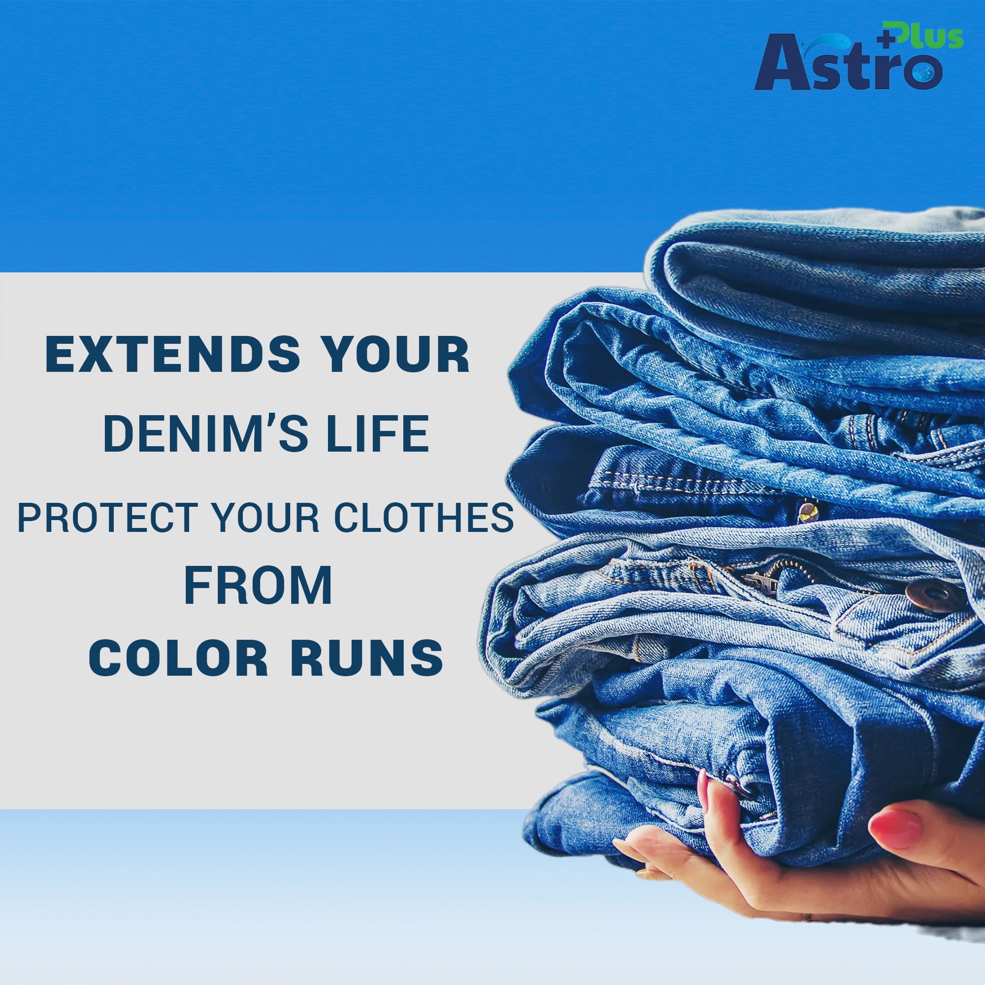 Astro Plus+ No 1 Special Denim Care Liquid Wash- 500 ml I Ultimate Solution For Washing All Your Denim and Jeans-Jacket 3