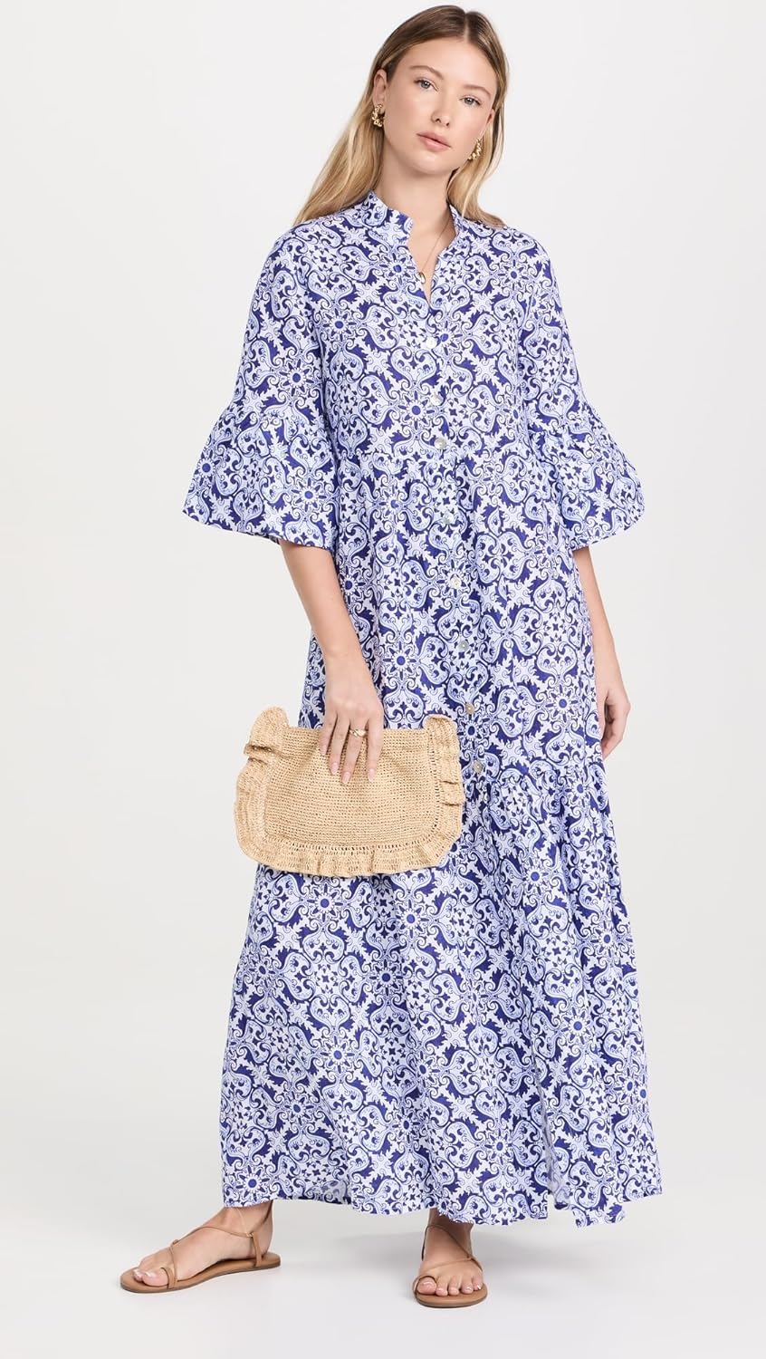 Loeffler Randall Women's Mavis Ruffle Trim Flat Clutch - Image 6