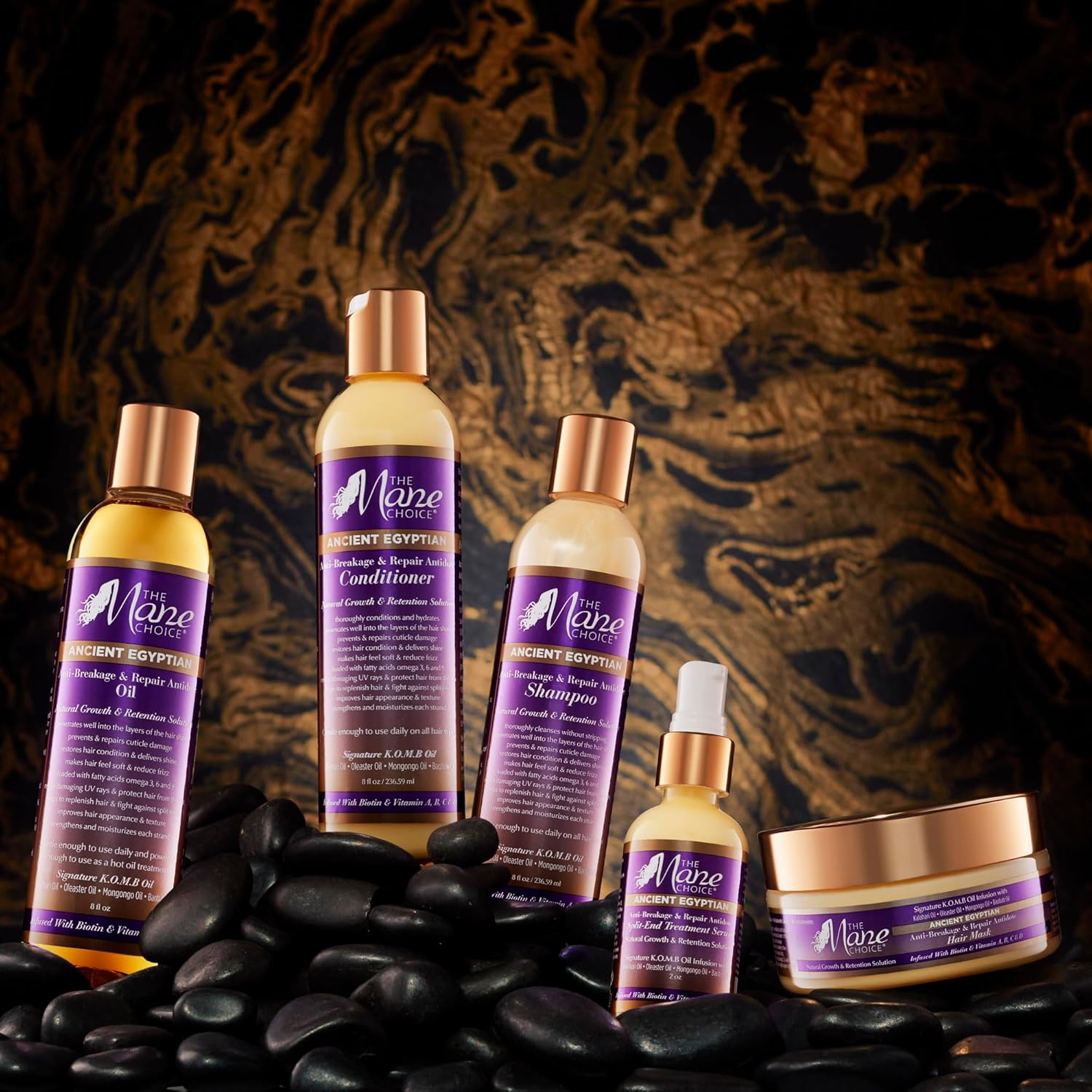 The Mane Choice Ancient Egyptian Anti-Breakage & Repair Antidote Conditioner for Coily, Wavy & Curly Hair, Hydrates & Strengthens Your Hair, Nourishes Dry, Brittle Hair, 8 Oz - Image 6