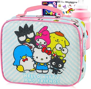 Hello Kitty and Friends Lunchbox Bundle with Insulated Lunch Bag + More