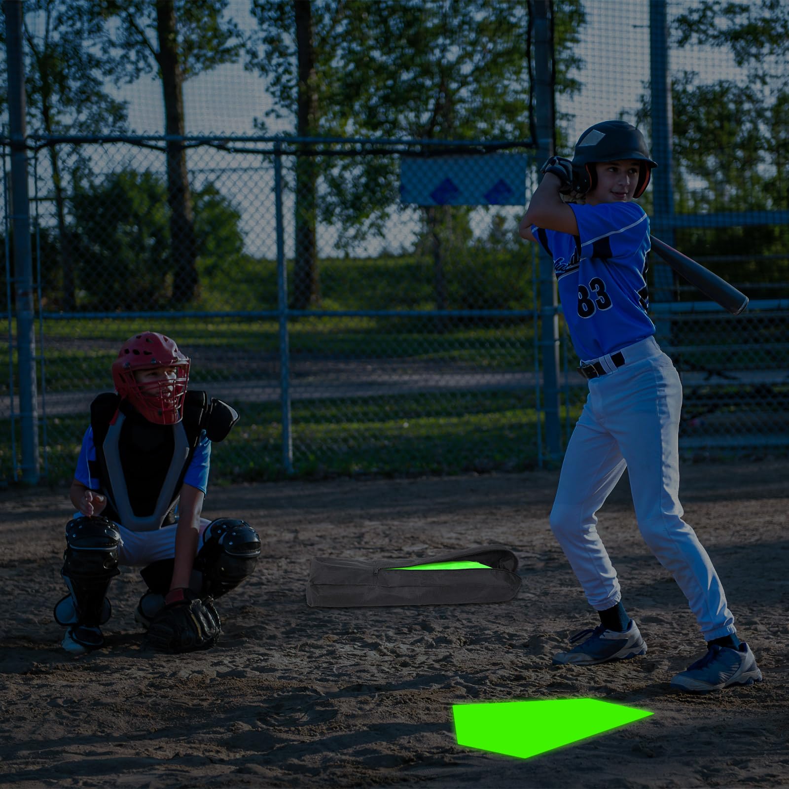 Hiboom Baseball Bases Set - 5 Pcs, FREE SHIPPING -6