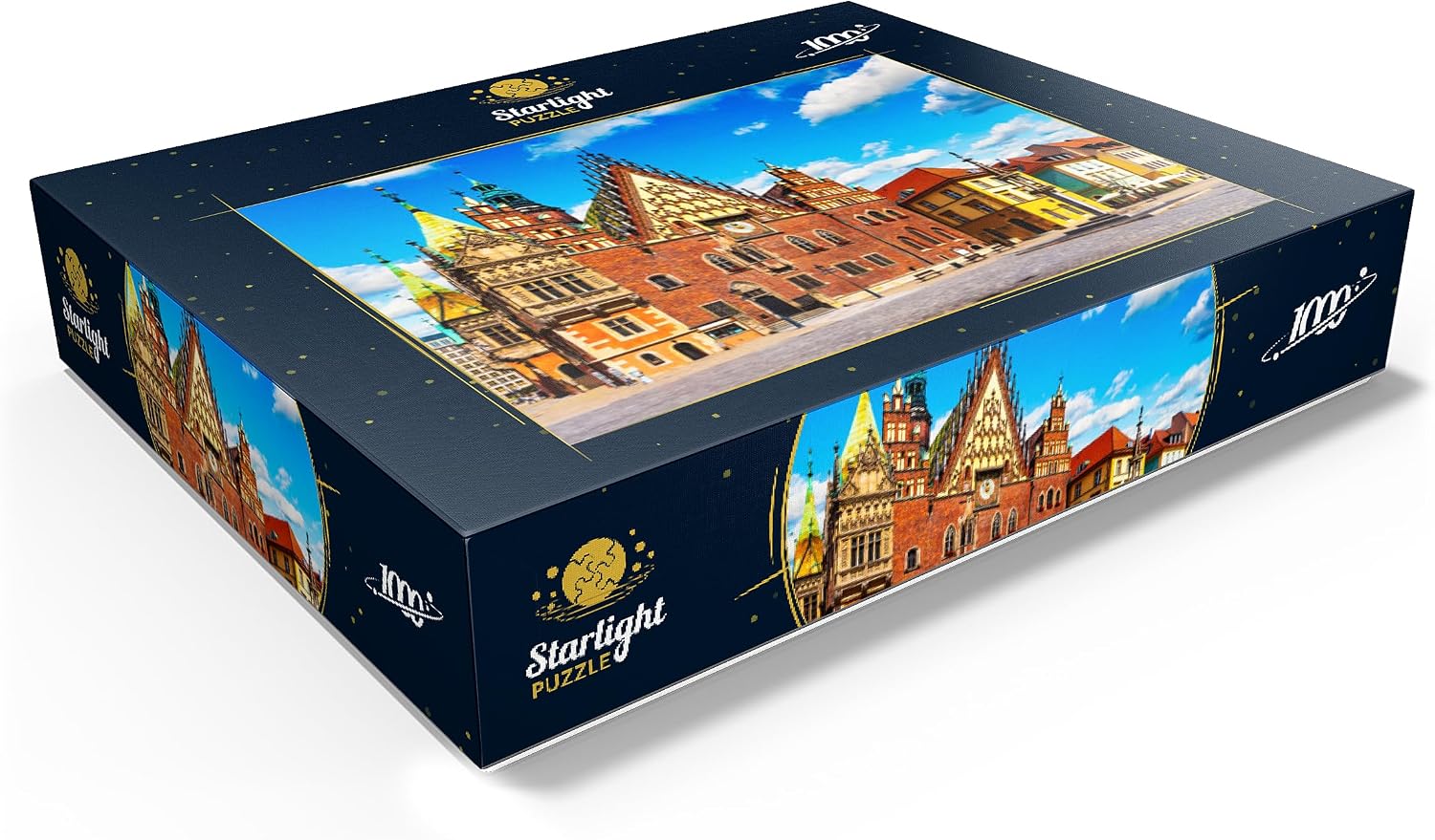MyPuzzle The Old City Hall Building On The Market Square in The Old Town of Wroclaw, Poland - Premium 1000 Piece Jigsaw Puzzle for Adults