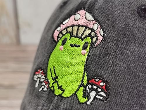 Miniatura 3 de Enodtter Frog with Mushroom Baseball Hats