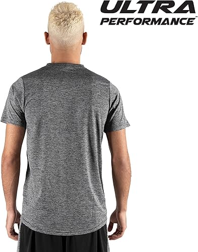 Miniatura 4 de 5 Pack Mens Gym Shirts for Men Workout Tshirts Shirts for Men Pack, Men's Athletic Shirts & Tees, Dri Fit Shirts for Men