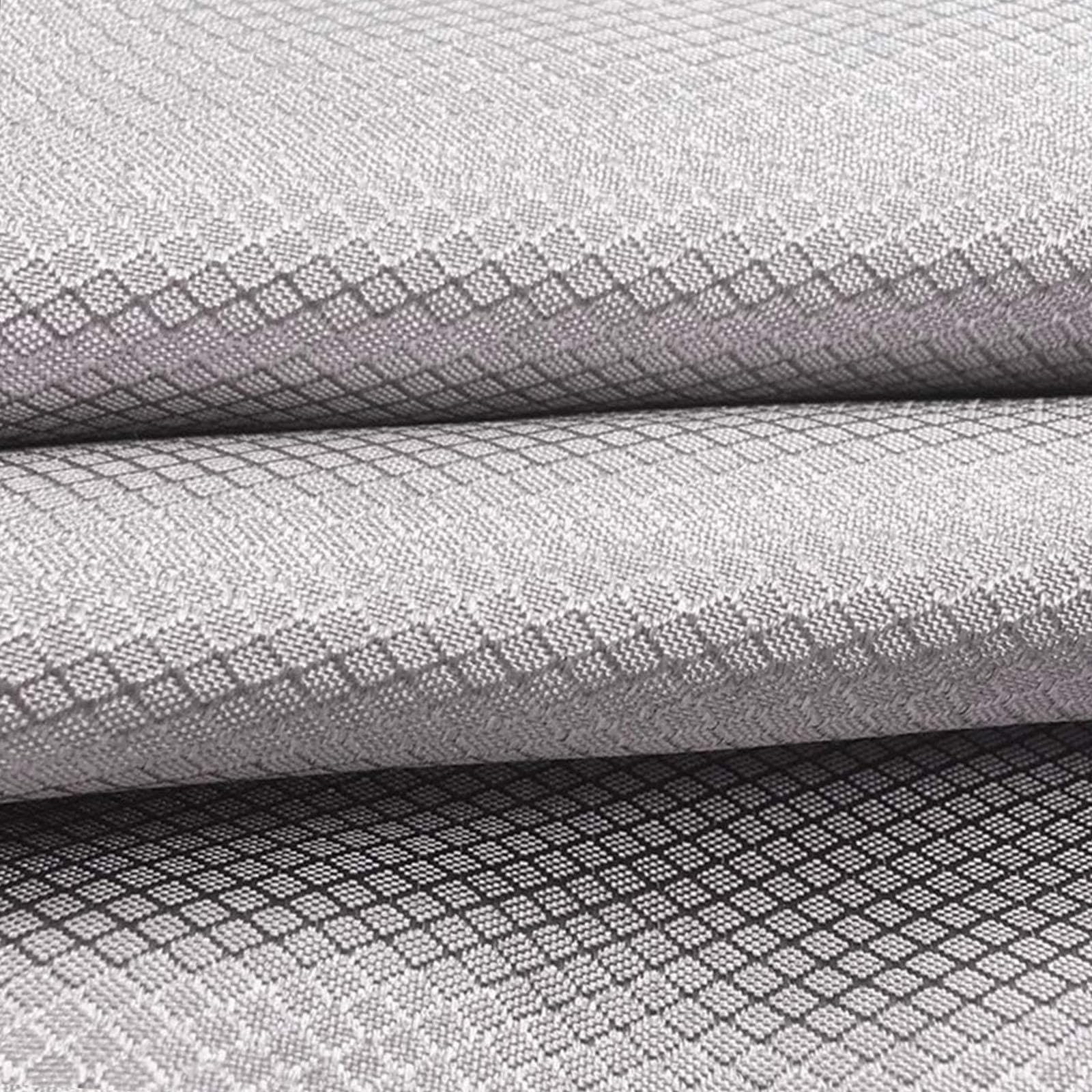 EMF Protection Fabric Faraday Fabric Sheet RF/RFID Shielding Fabric Anti Radiation Blocking EMI Shielding Conductive Shields Signals Radiowave Microwave (5G,WiFi,Cell),silver-2x1.1m