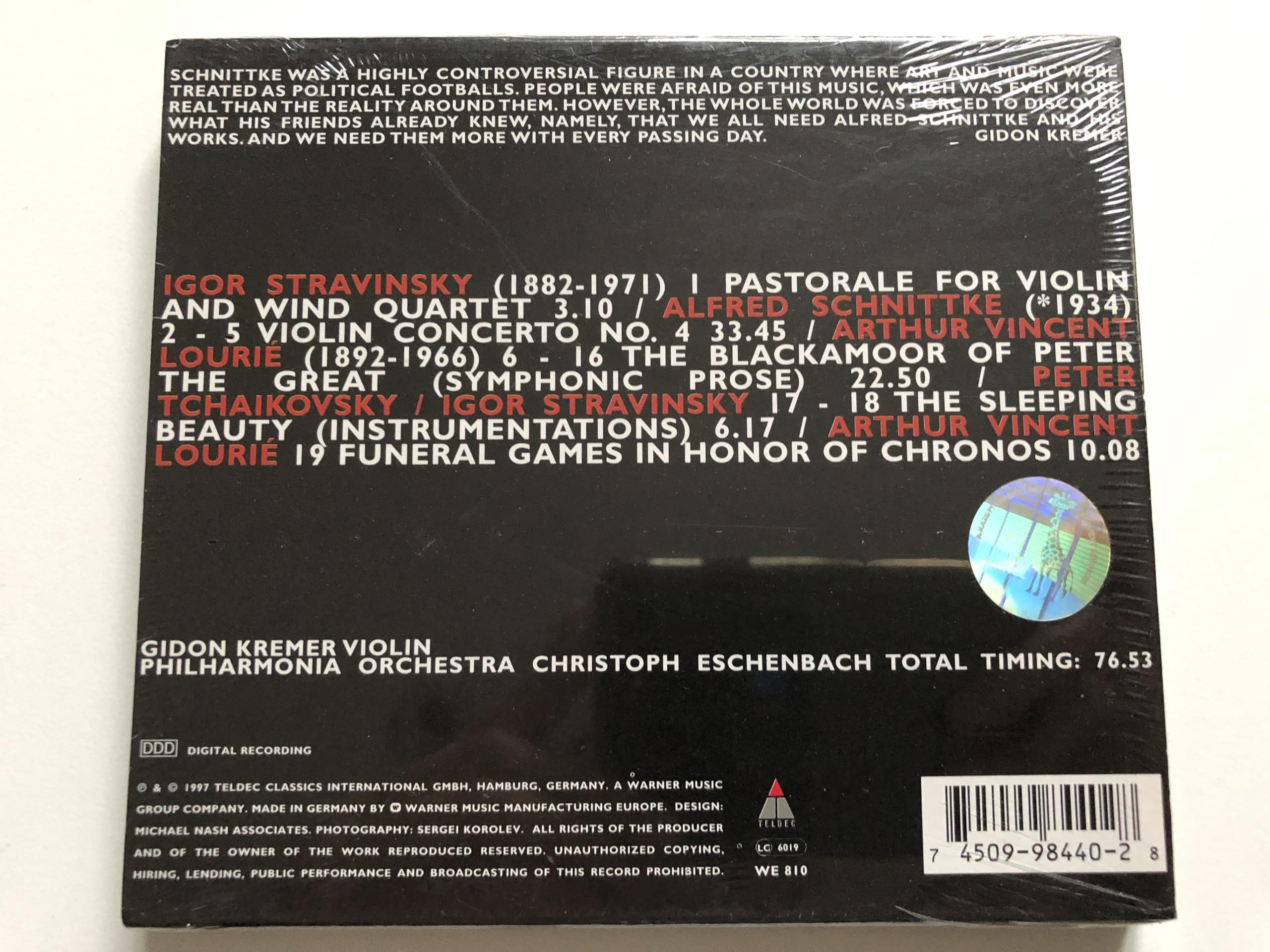 Out of Russia - Gidon Kremer