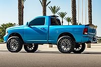 Vista 7 de 22x12 Hardrock Slammer XPosed Gloss Black Milled 5x150 ET-44 rueda ó llanta