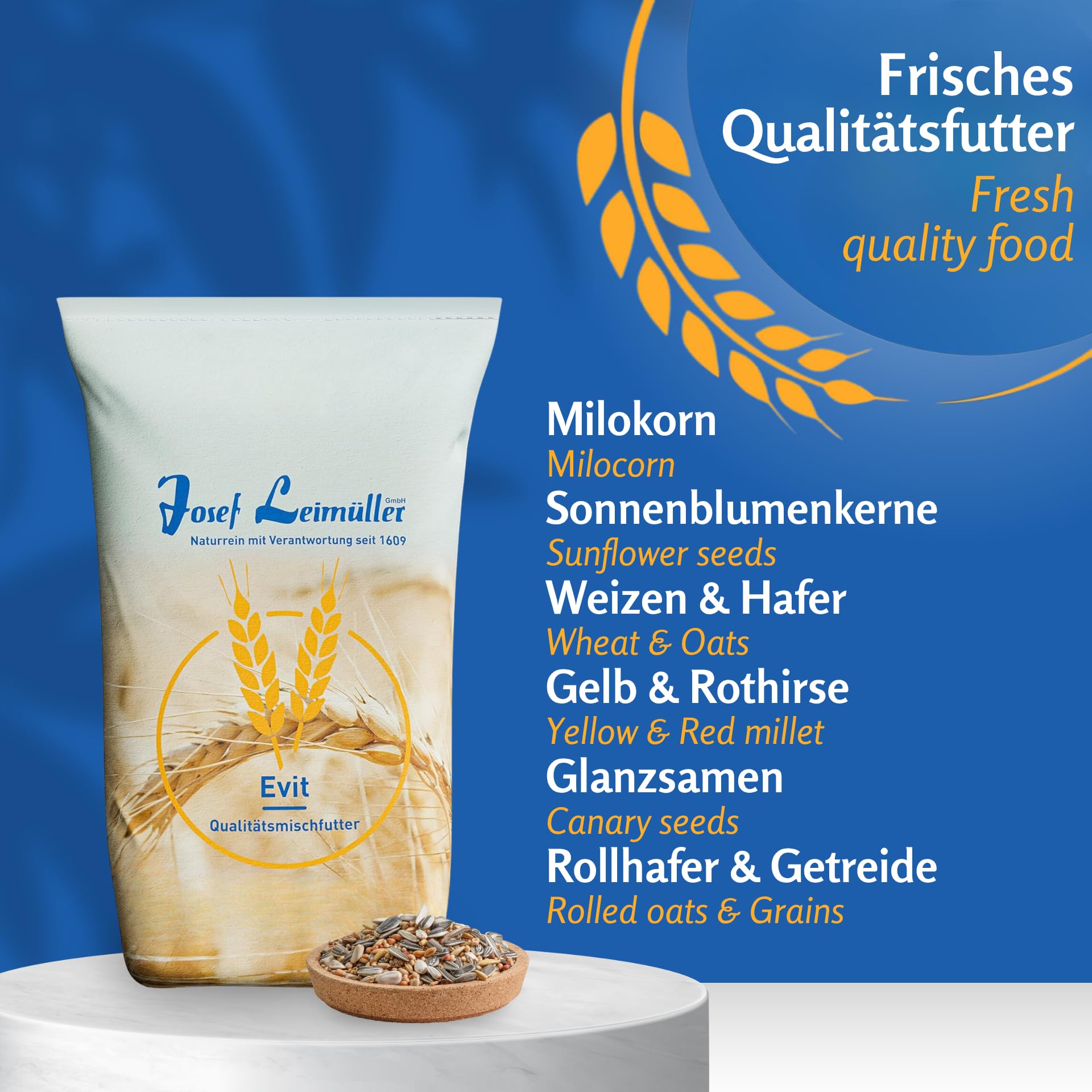 Leimüller Karma wielka papużowa Classic 25 kg