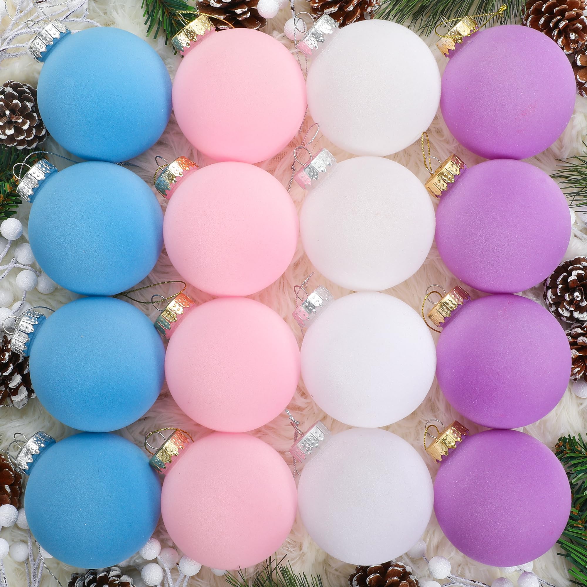 Teblei Christmas Balls Ornaments