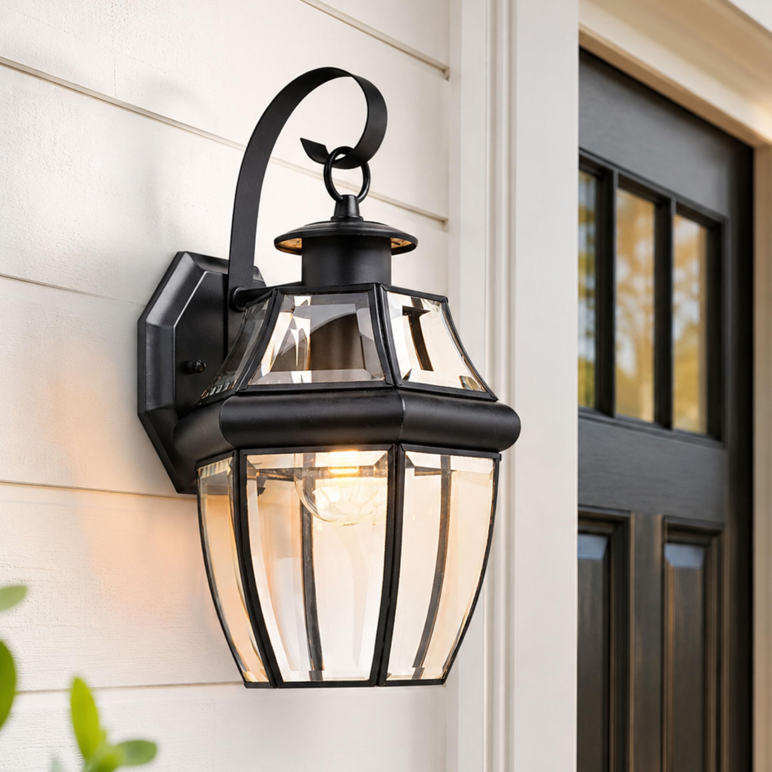 Generation Lighting Lancaster 1-Light 14-Inch Outdoor Wall Lantern