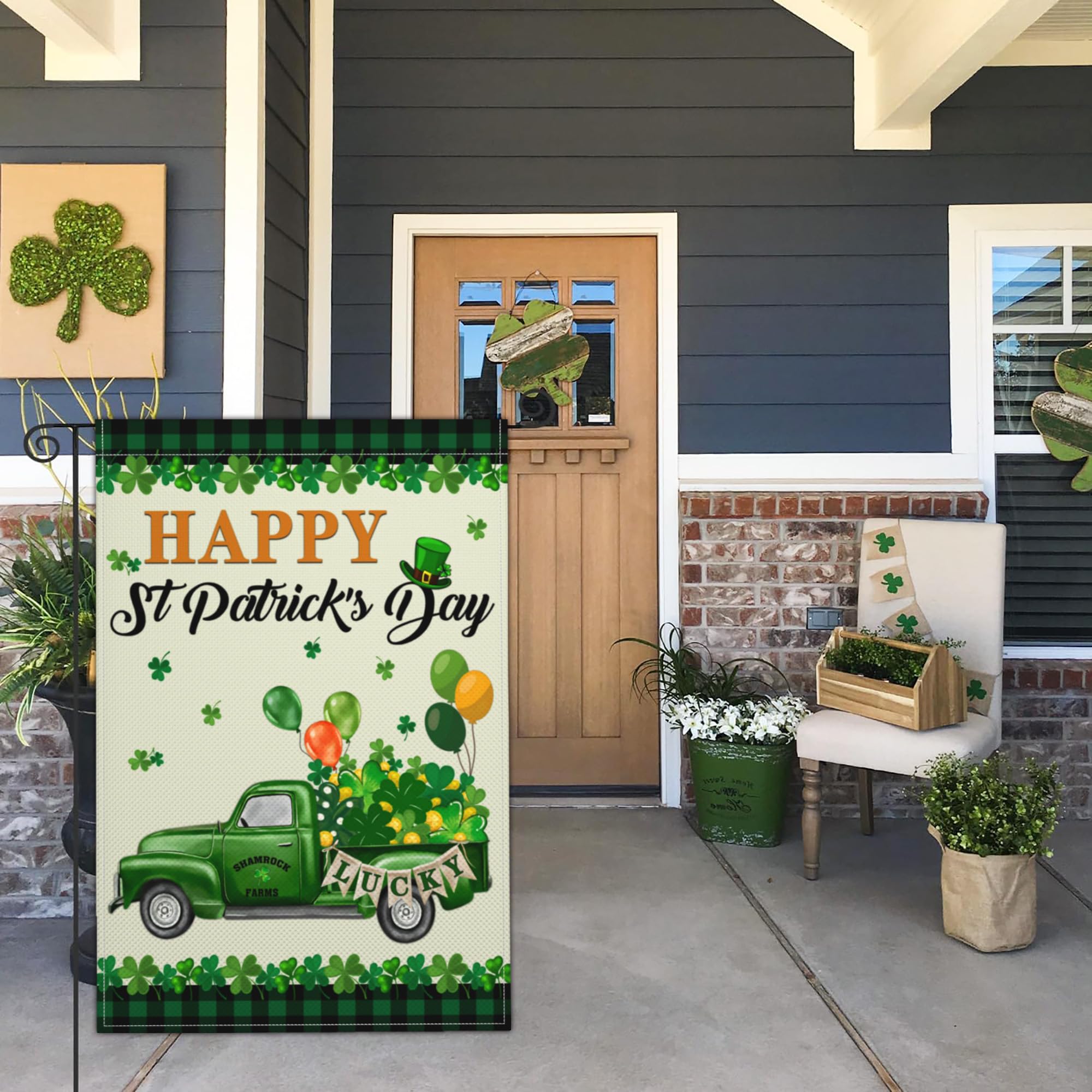 Bandiera Da Giardino Shuitouk Per San Valentino – Double Face 30,5x45,7 Cm Con Stampa Resistente UV - 3
