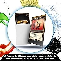 Vista 4 de Quiver Time Paquete de cartas coleccionables blancas para cartas coleccionables y fundas para cartas, compatible con Magic: The Gathering Cards