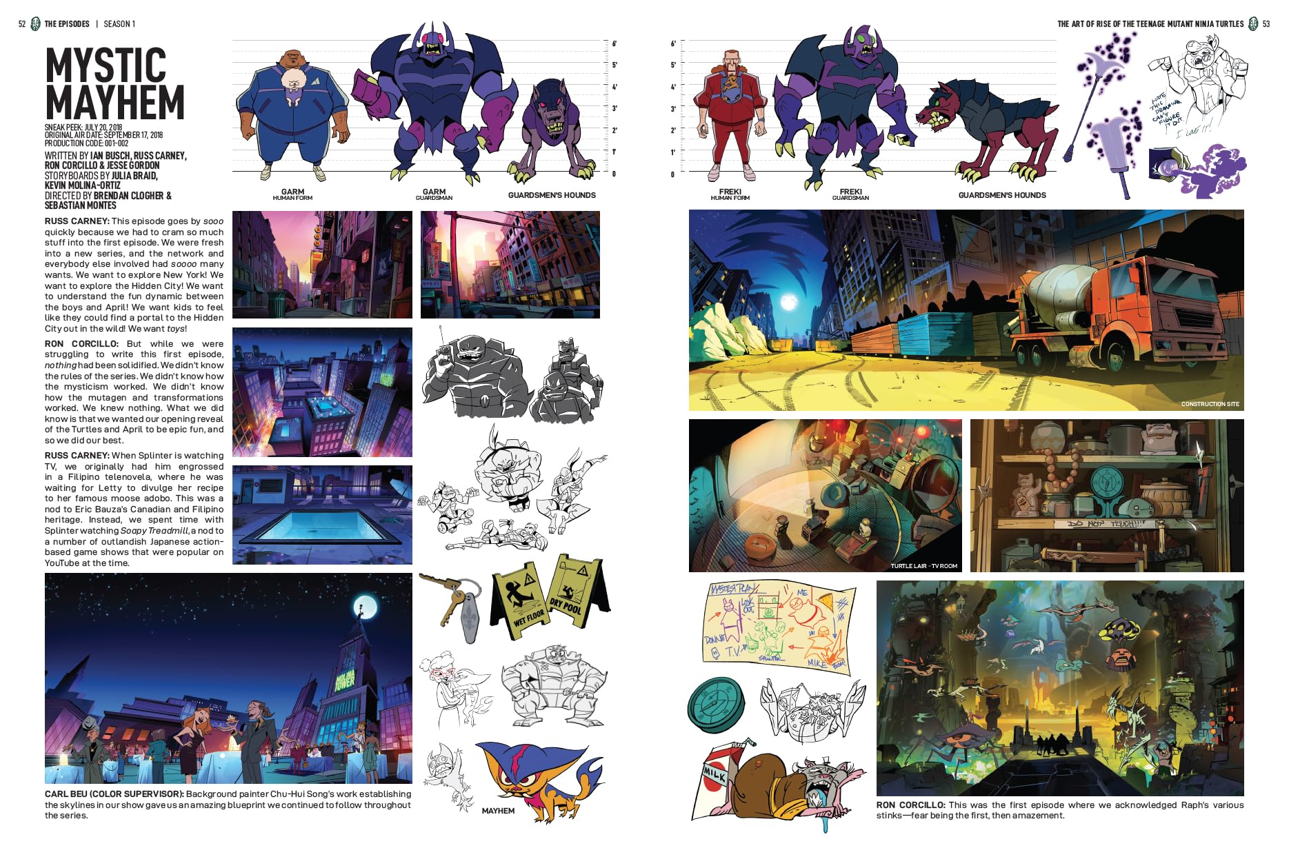 The Art of Rise of The Teenage Mutant Ninja Turtles