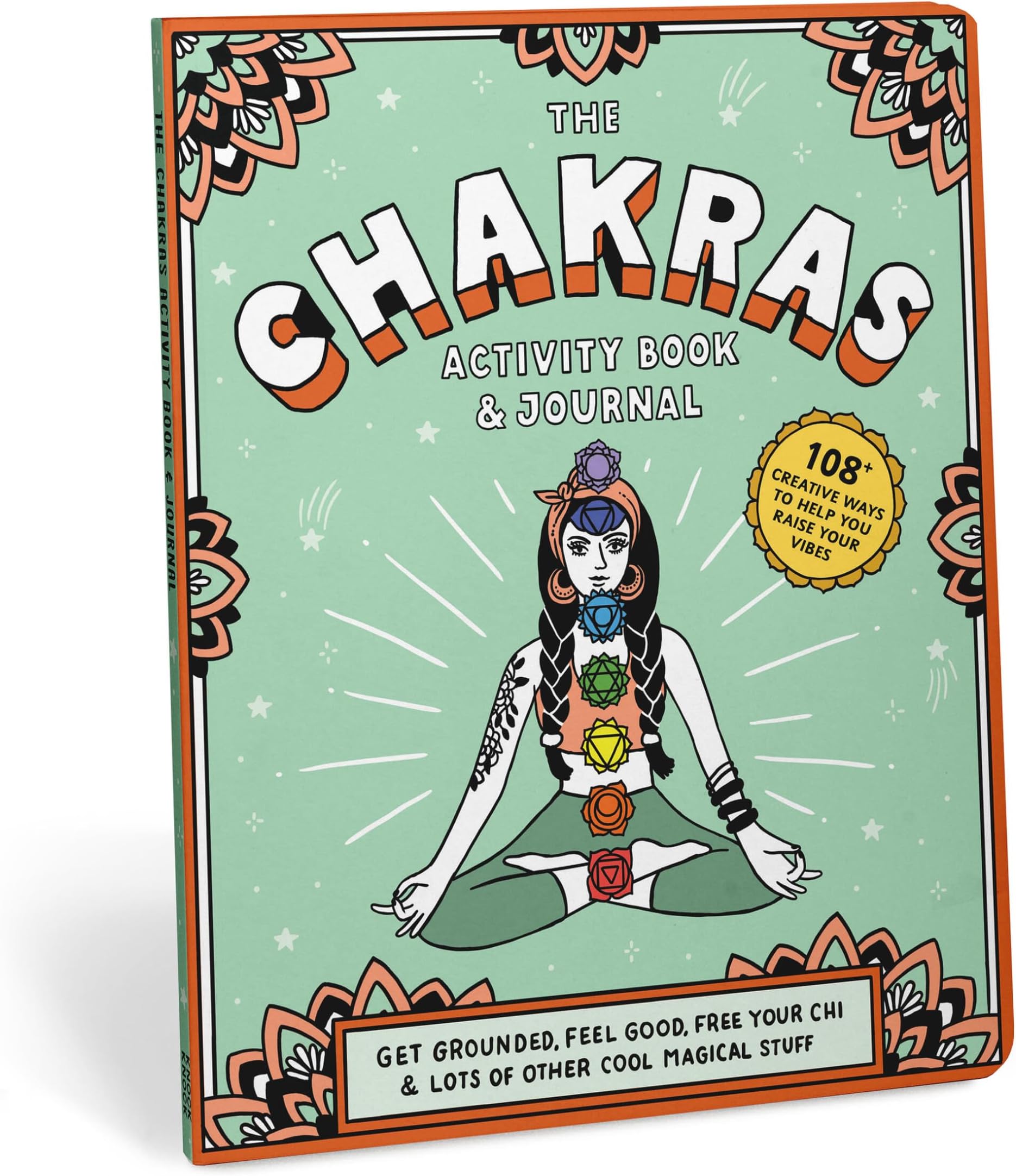 Chakras Activity Book & Journal: Get Grounded, Feel Good, Free Your Chi & Lots of Other Cool Magical Stuff (Knock Knock Activity Book & Journal)