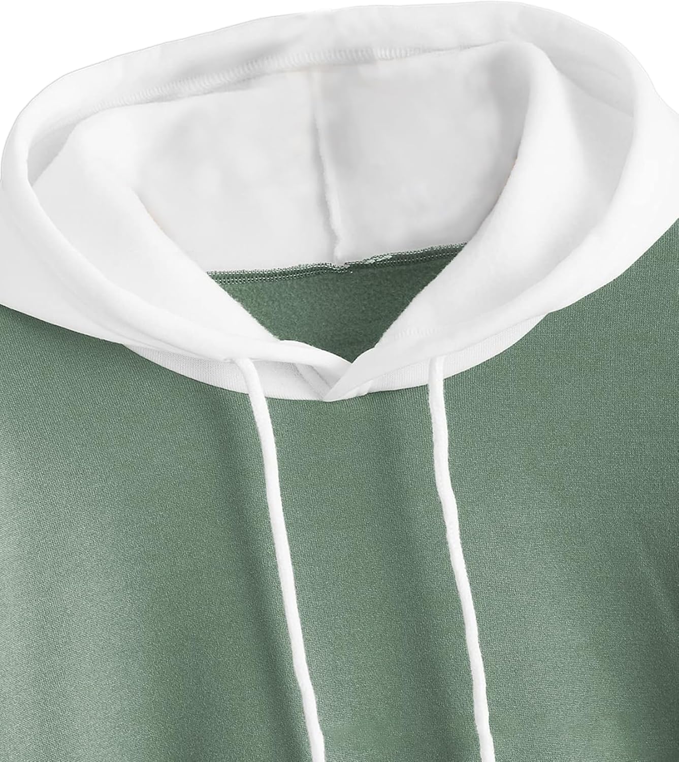 Hilinker Women's Cute Color Block Hoodie Casual Long sleeve Pullover Sweatshirt - Image 3