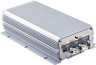 Cllena DC 24V Step Down to 13.8V 100A 1380W Converter Voltage Regulator, Waterproof DC/DC Voltage Reducer Buck Transformer Power Supply for Golf Cart