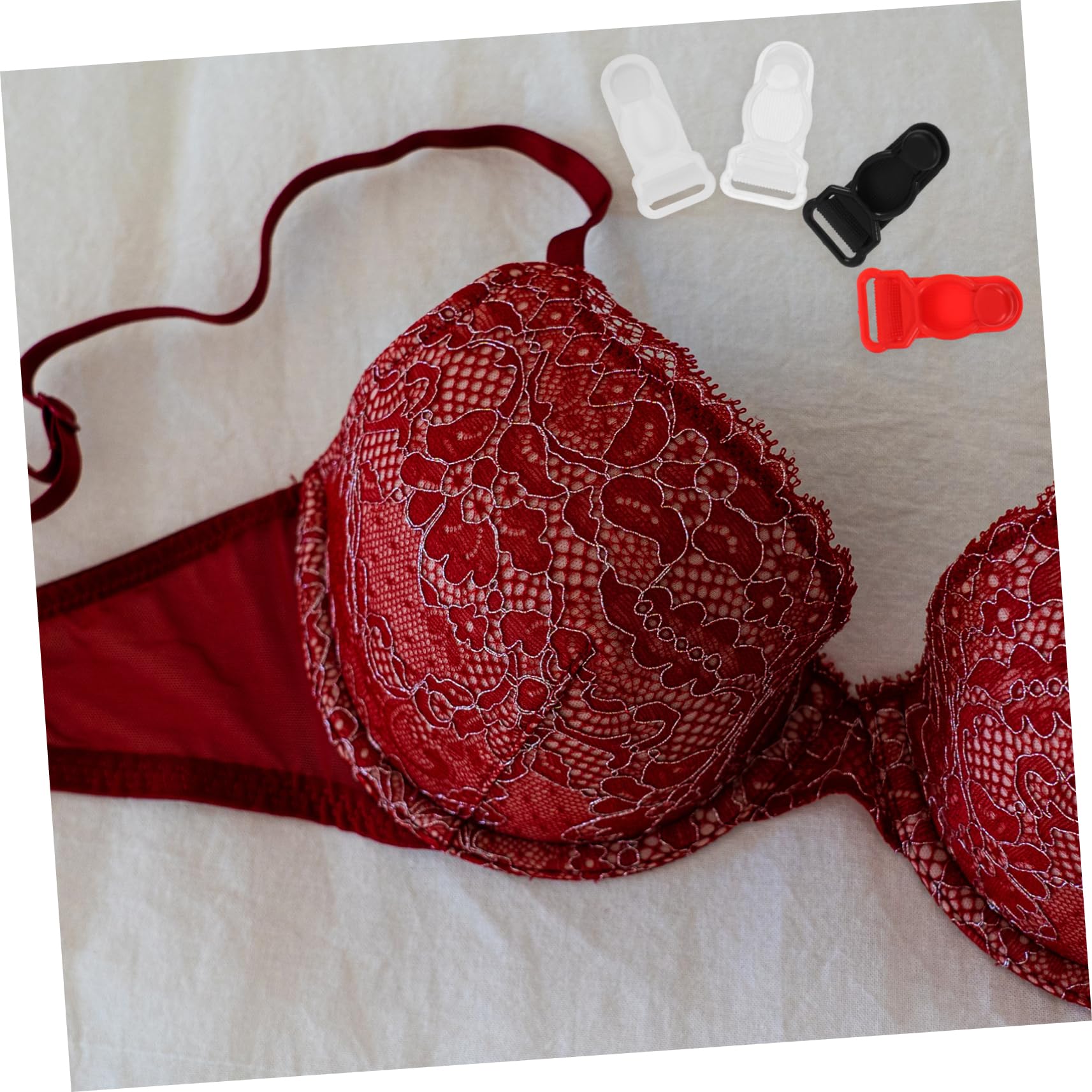 Didiseaon Djustable Sock Clamp 80pcs Garter Buckle for Socks Non-slip Design for Both Men Women