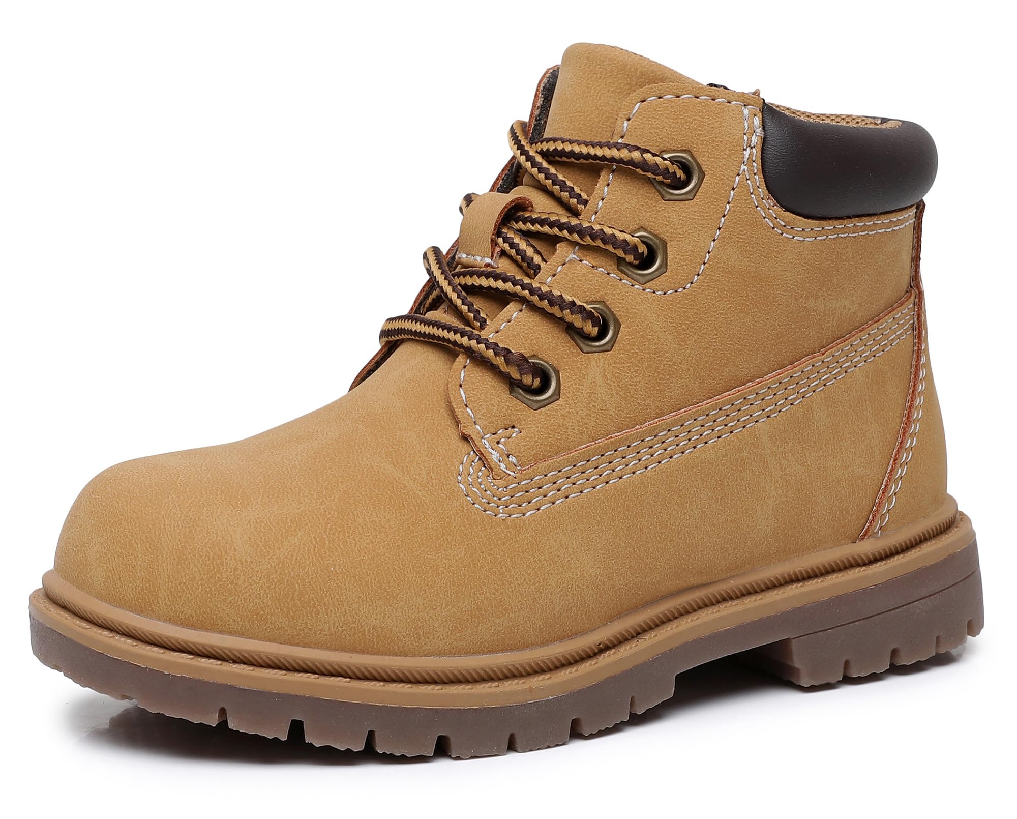 Toddler & Little Kid Boys Girls Boots (6.5 Toddler) Fall Early Winter Work Boots with Side Zipper (Toddler/Little Kid)