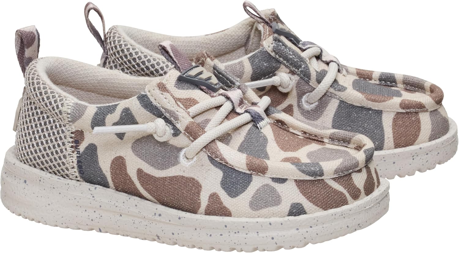 HEYDUDE Boy's Toddler Wally Funk Burlebo Deer Camo Slip On Shoe