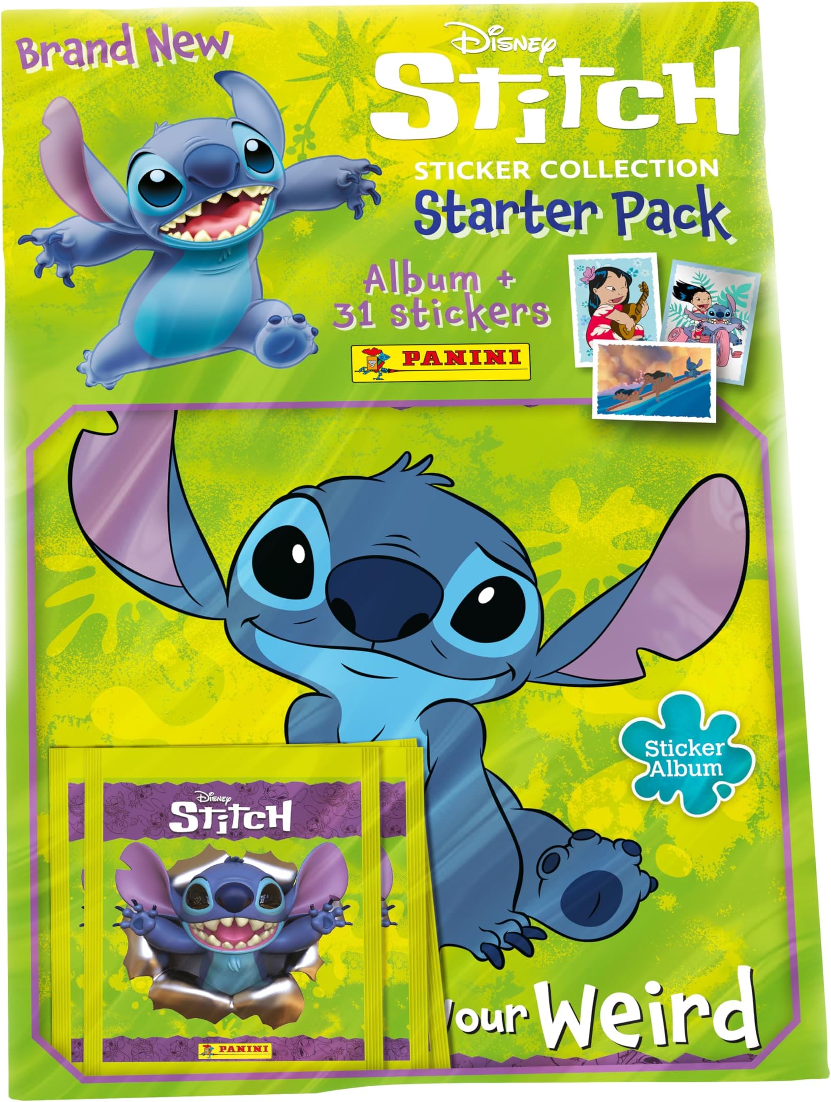 Disney Stitch Sticker Collection Starter Pack