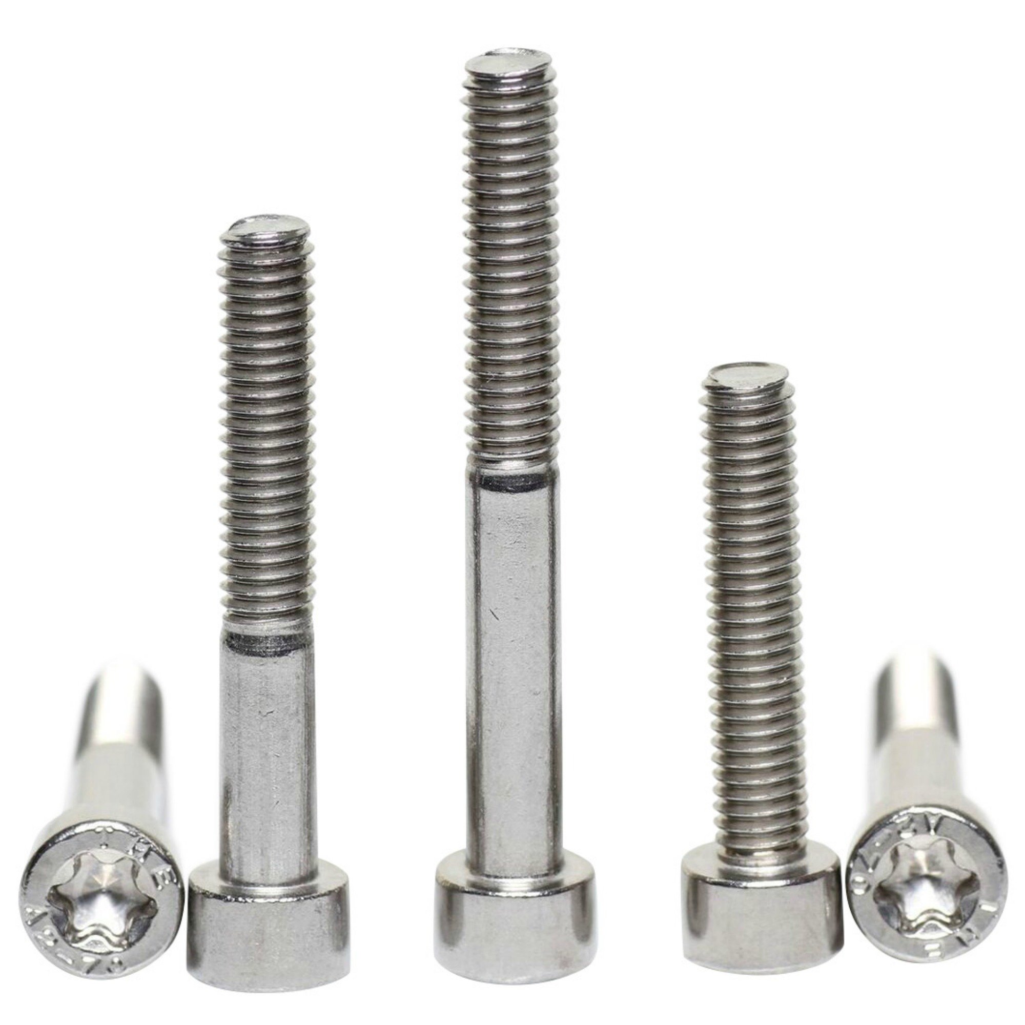 Amazon.com: A2 Stainless Steel Torx Cap Screws TX30 Six Lobe