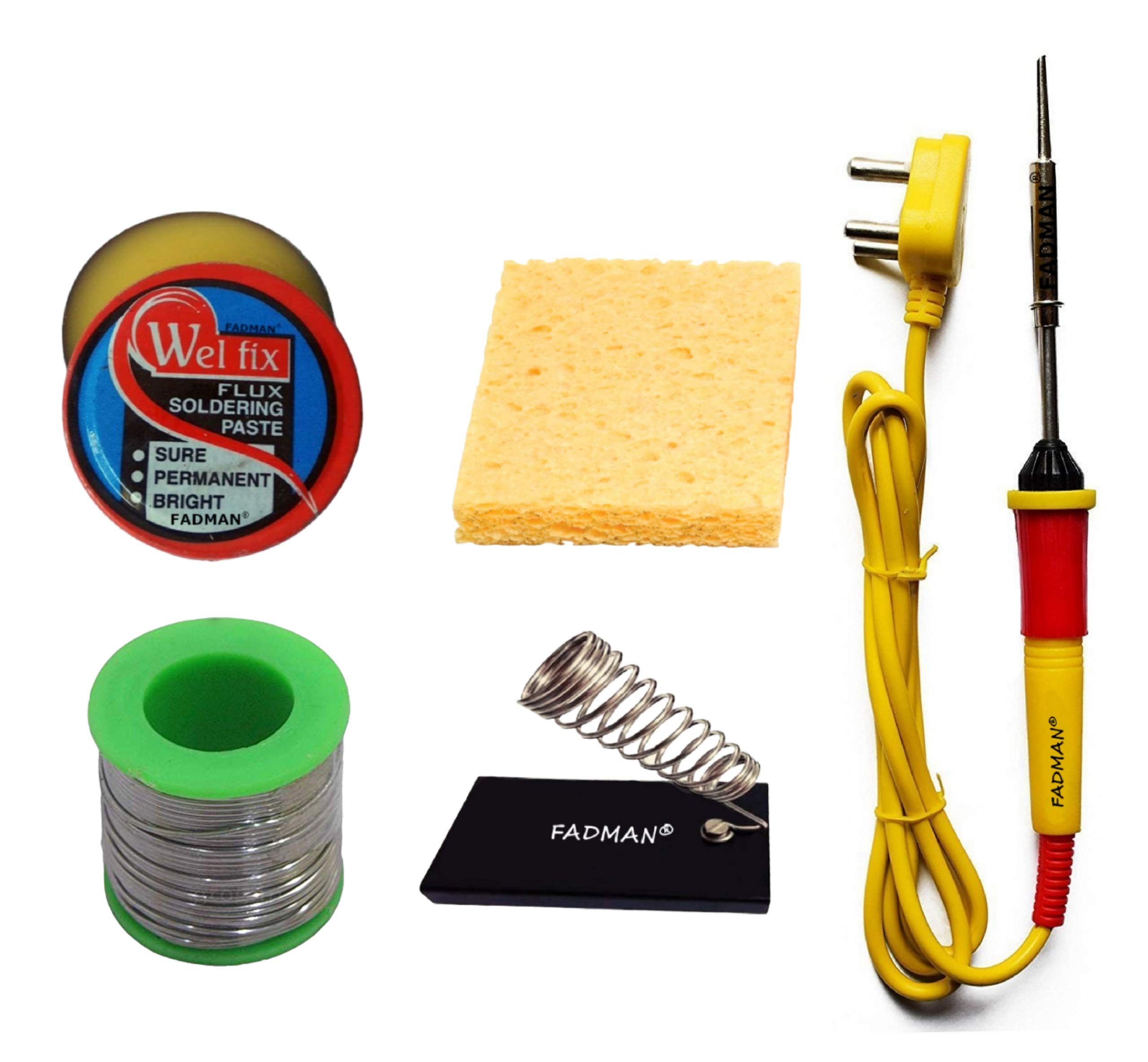 See full amazon price history chart for FADMAN BASIC KIT COMBO-5 SOLDERING IRON KIT | YELLOW SOLDERING IRON | FADMAN BASIC KIT COMBO-5 SOLDERING IRON KIT | YELLOW SOLDERING IRON | (B08WBSYQRD) Amazon Price History, Amazon Price Tracker