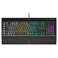 Corsair K55 RGB PRO Tastiera Gaming a Membrana Cablata, Retroilluminazione RGB
