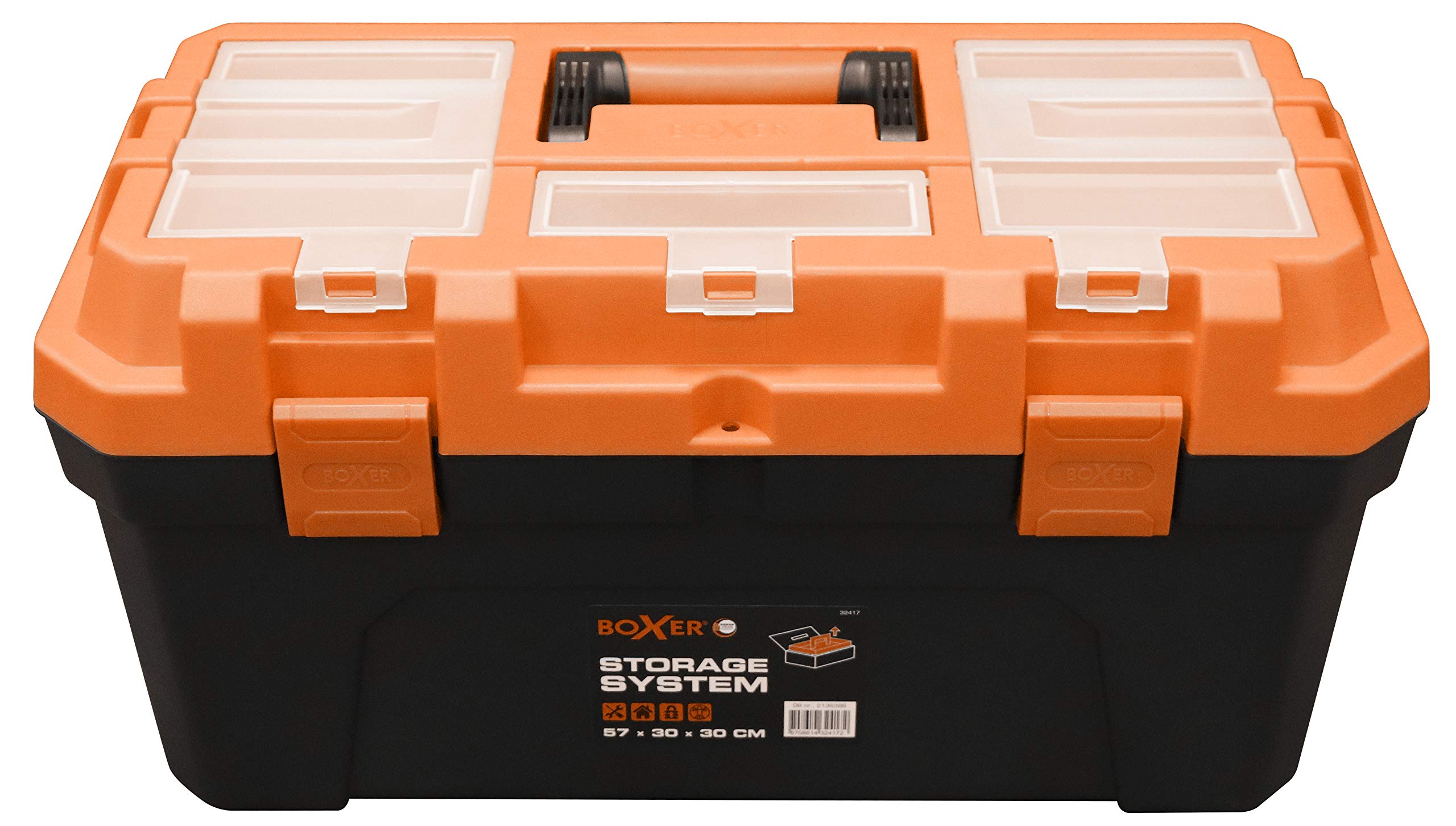 Boxer Bolsa de herramientas de plástico 22.5 pulgadas
