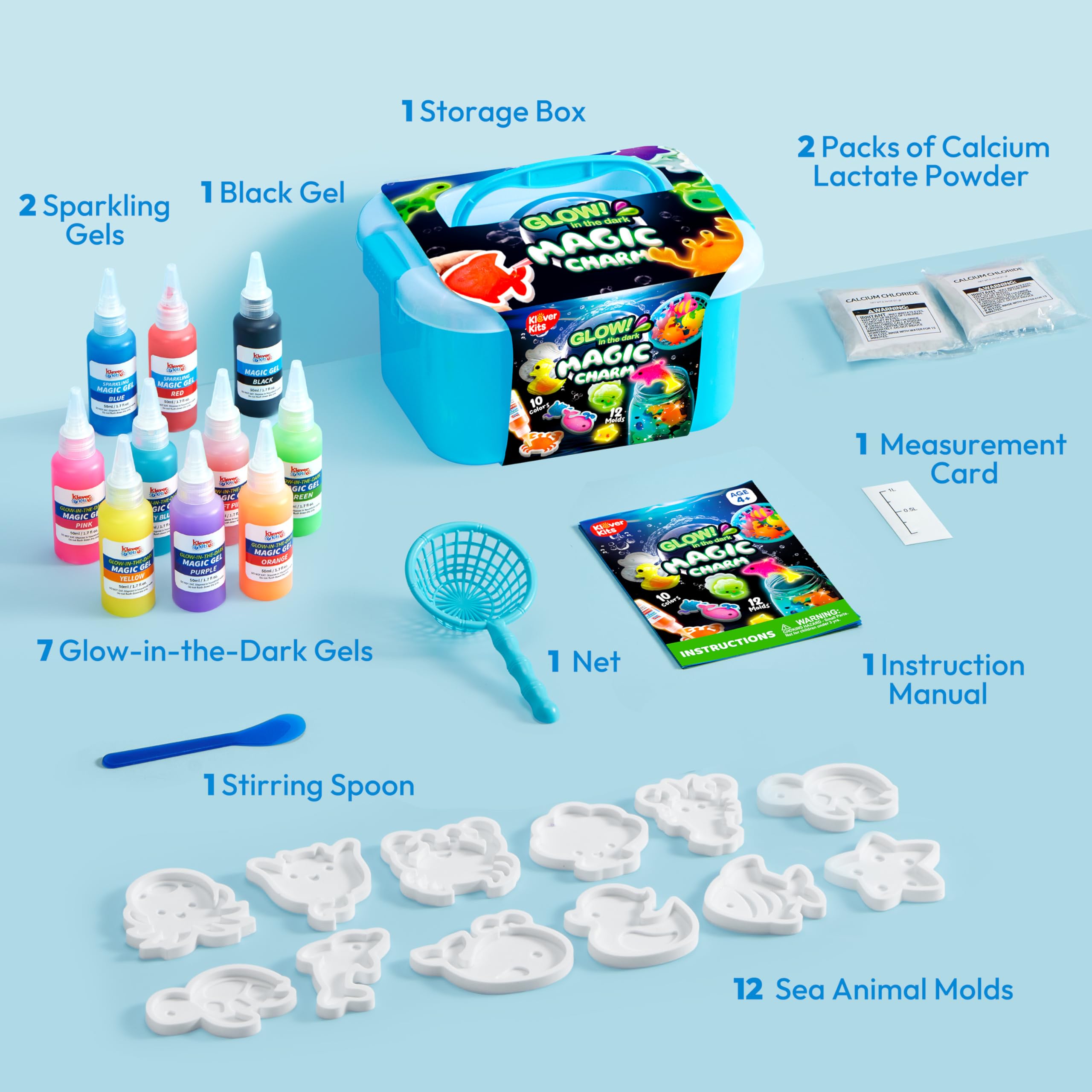 Klever Kits Set Magico Di Giocattoli Con Elfo Acquatico, Per Creare I