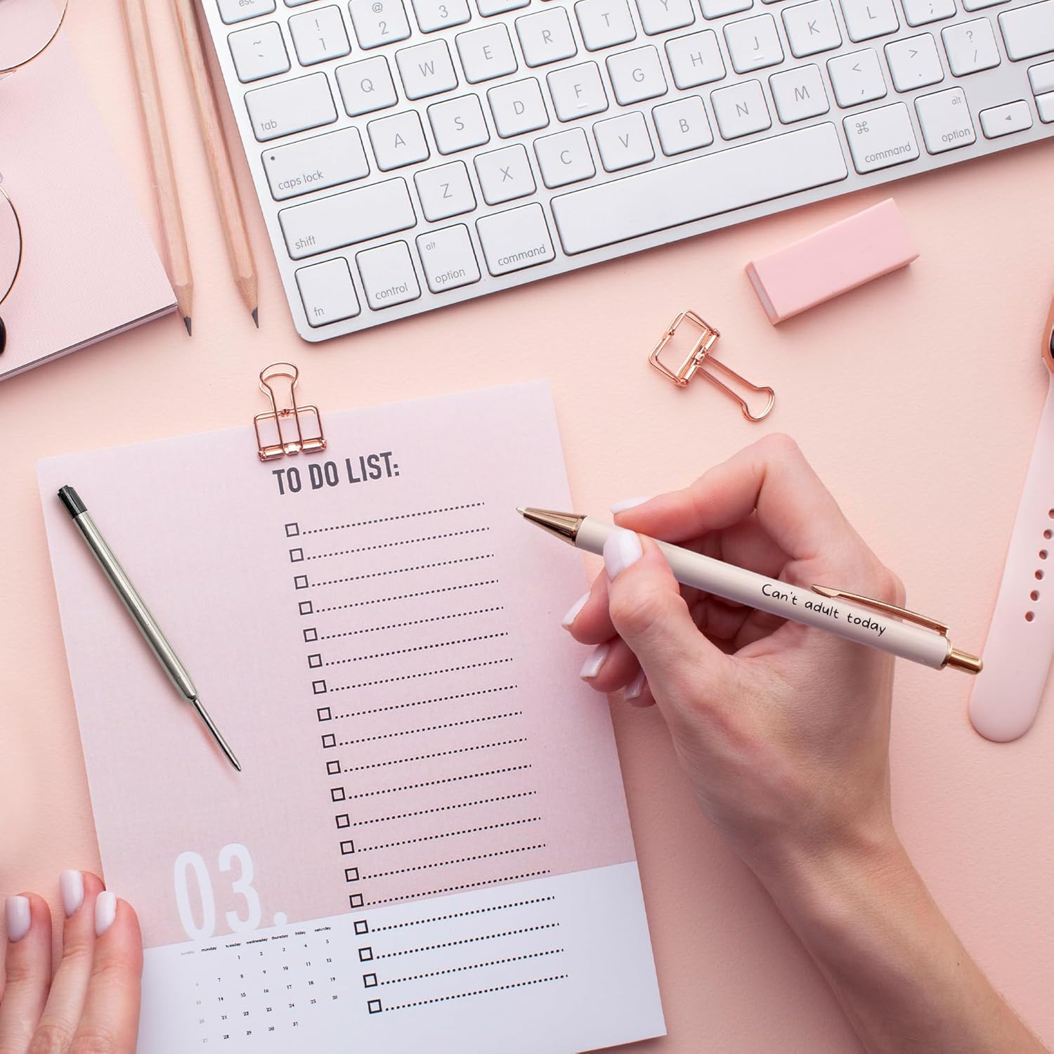 MESMOS 3Pk Funny Pens for Adults, Funny Coworker Gifts, Fun Pens for Adults, Office Supplies for Women, Unique Office Work Gifts for Women - Image 9