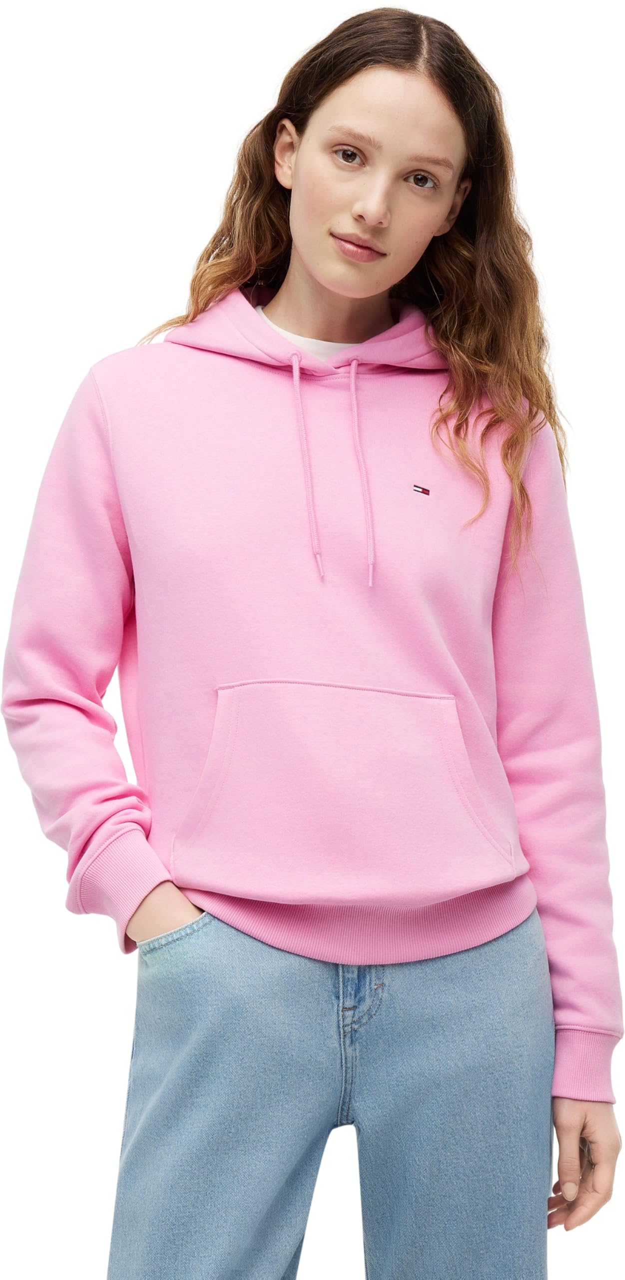 Tommy Jeans Bluza z kapturem Kobiety Tjw Reg S Flag Hoodie Dw0dw19958