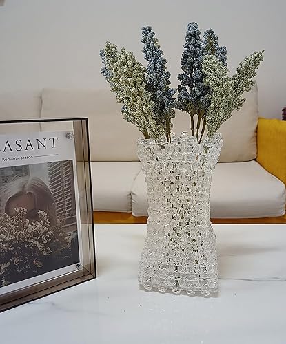 Miniatura 9 de Macetero decorativo floral hecho a mano, decoración rústica para el hogar, sala de estar, dormitorio, cocina, oficina, regalo de boda, centros de