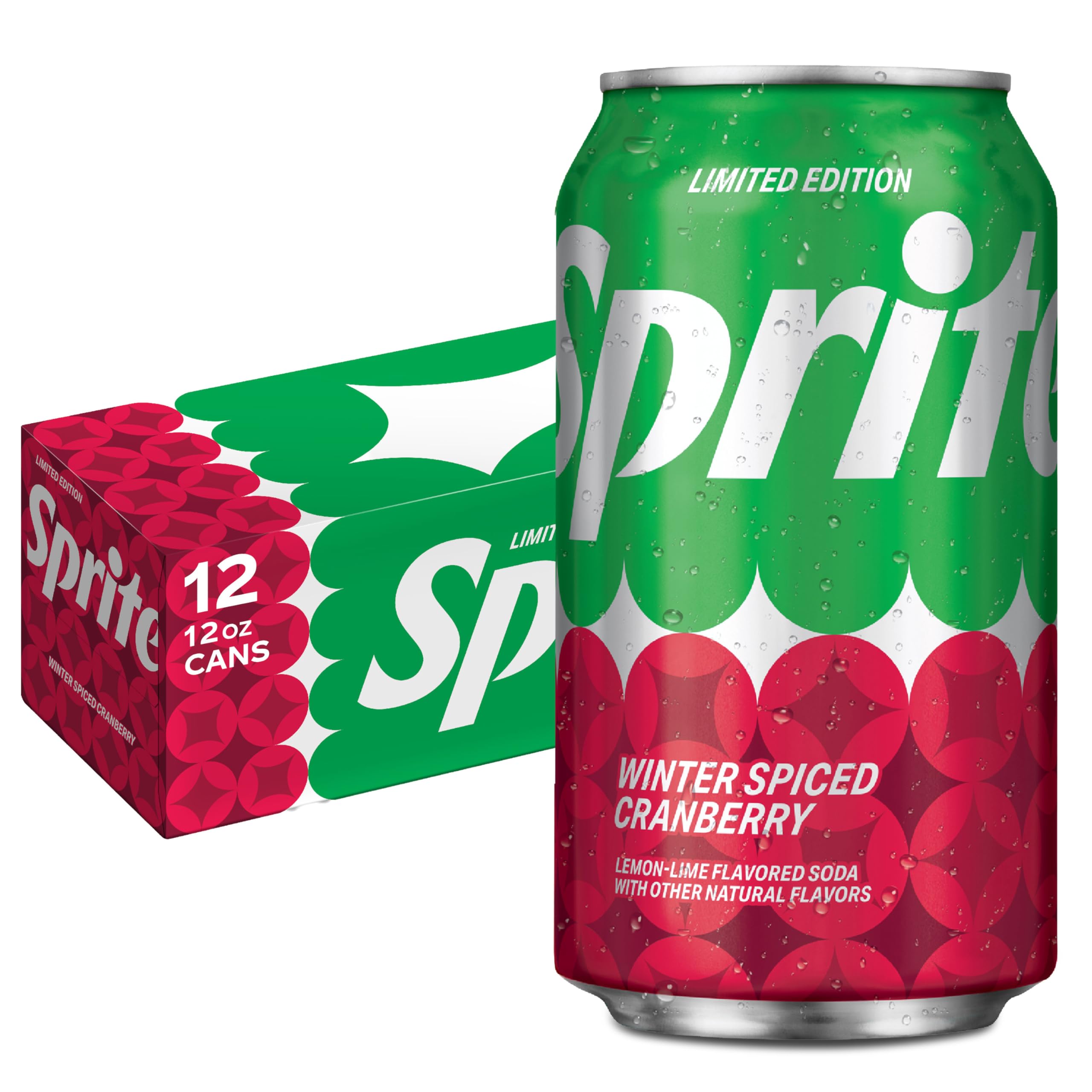 Amazon.com : Sprite Winter Spiced Cranberry, Lemon-Lime and