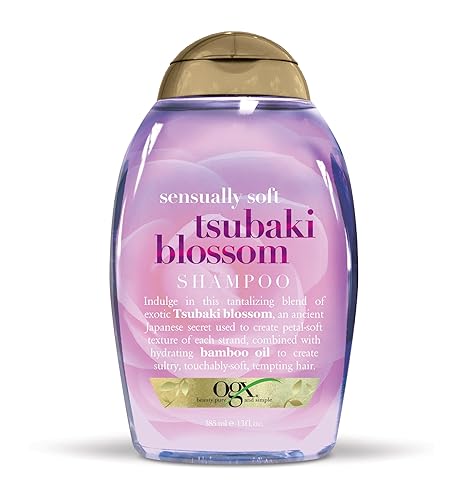 Champú Organix Sensually Soft Plus, Tsubaki Blossom, 13 onzas líquidas