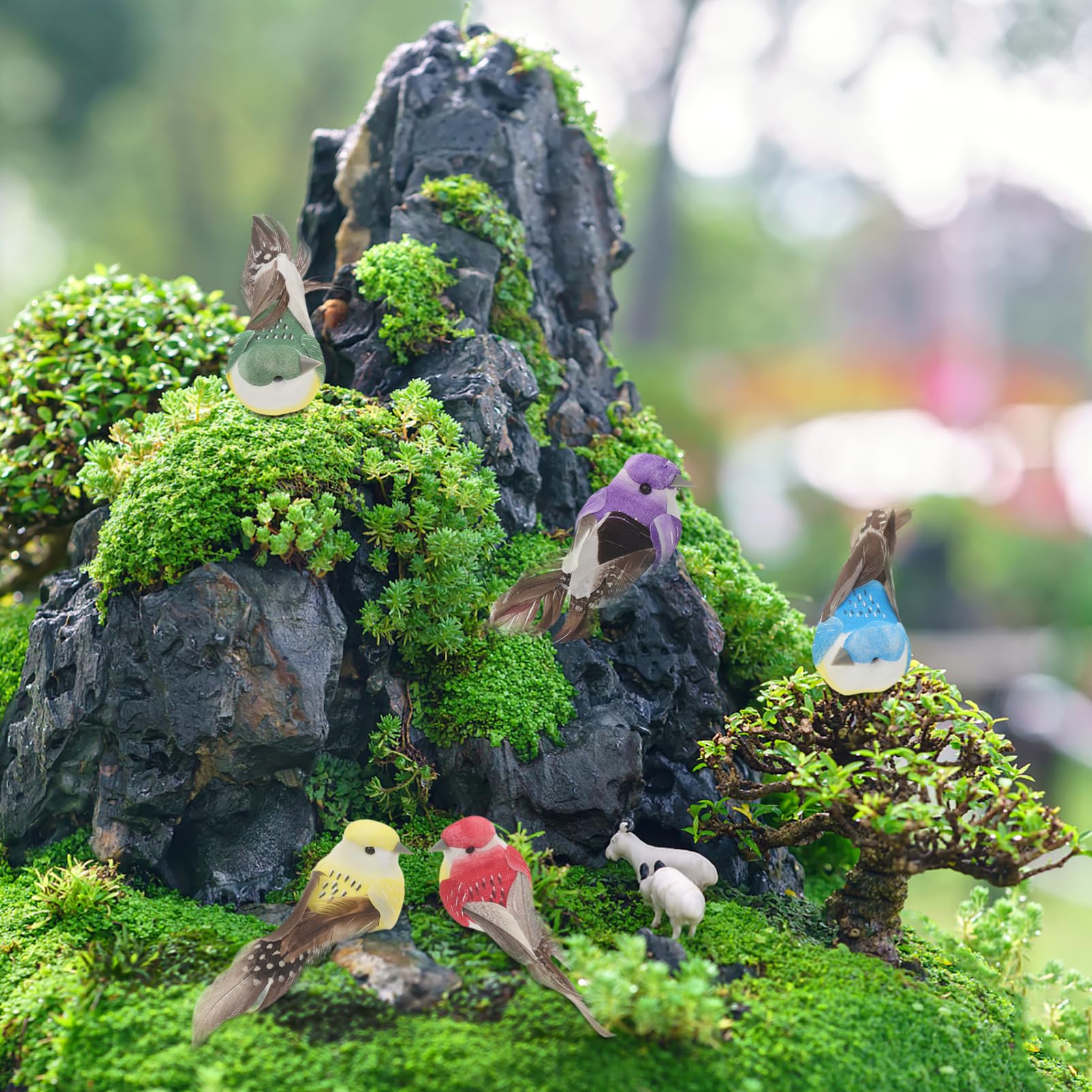 超レア！陶器製 鳥と植物の立体装飾 超レア！陶器製 鳥と植物の立体装飾