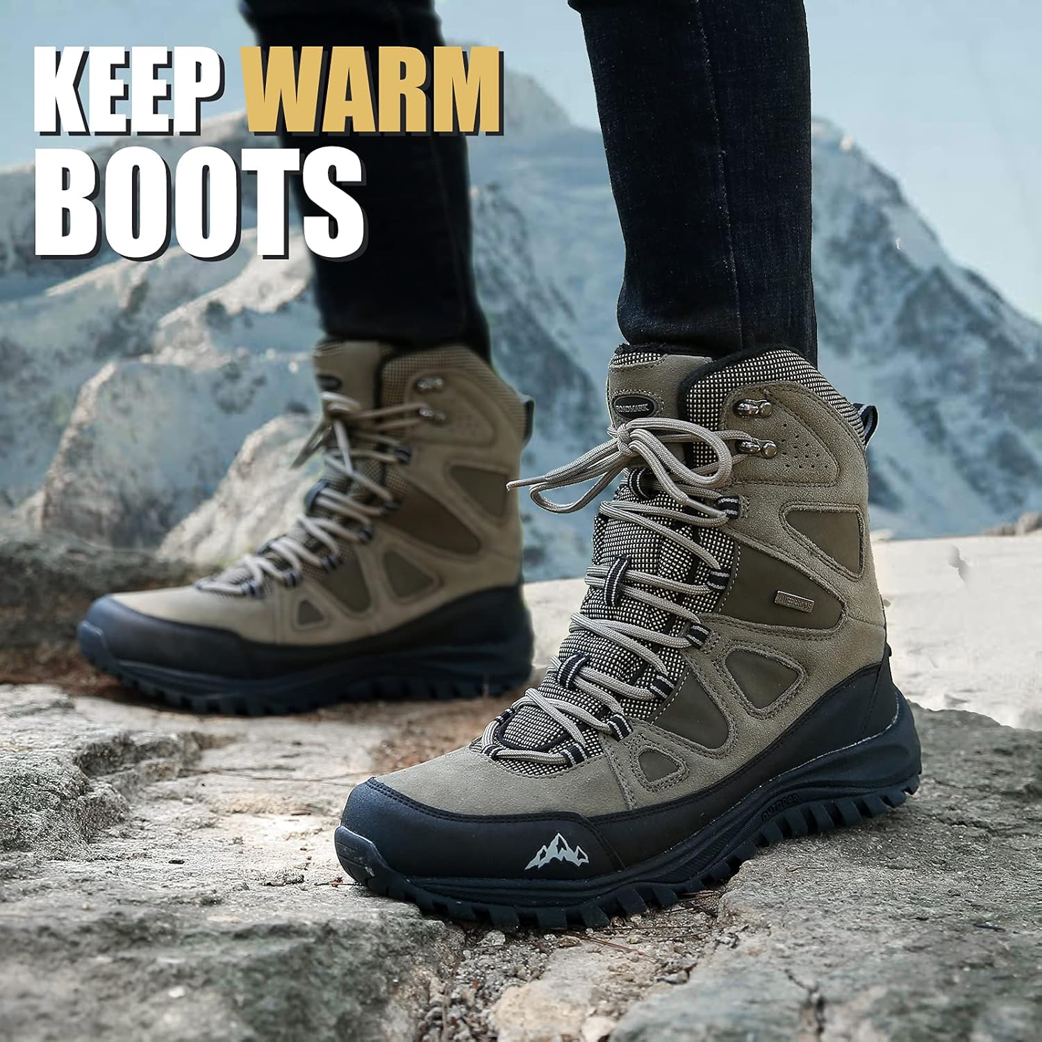 lightweight waterproof winter boots
