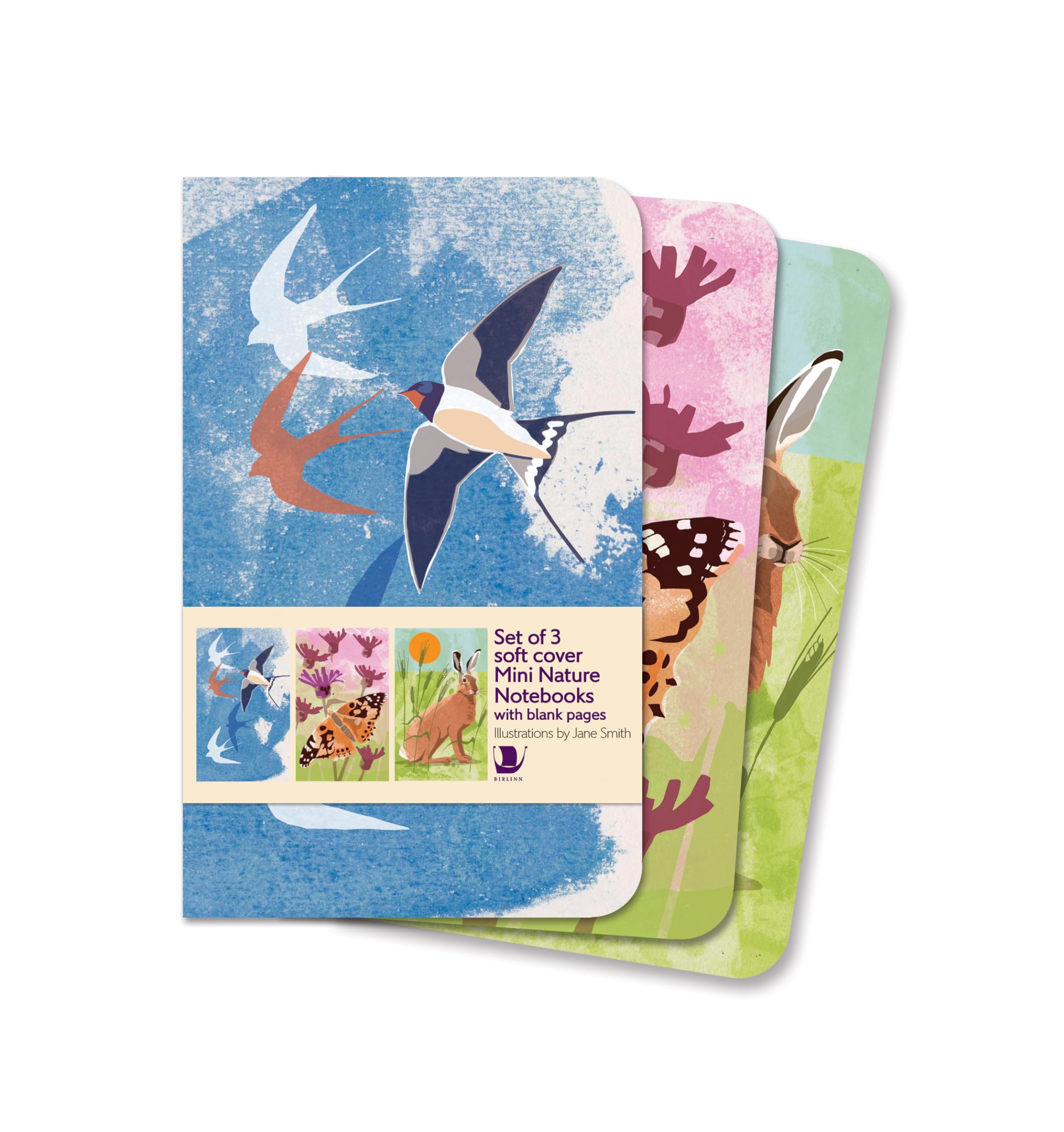 Nature Notebooks Mini Set Set of 3 (Notebook / blank book)