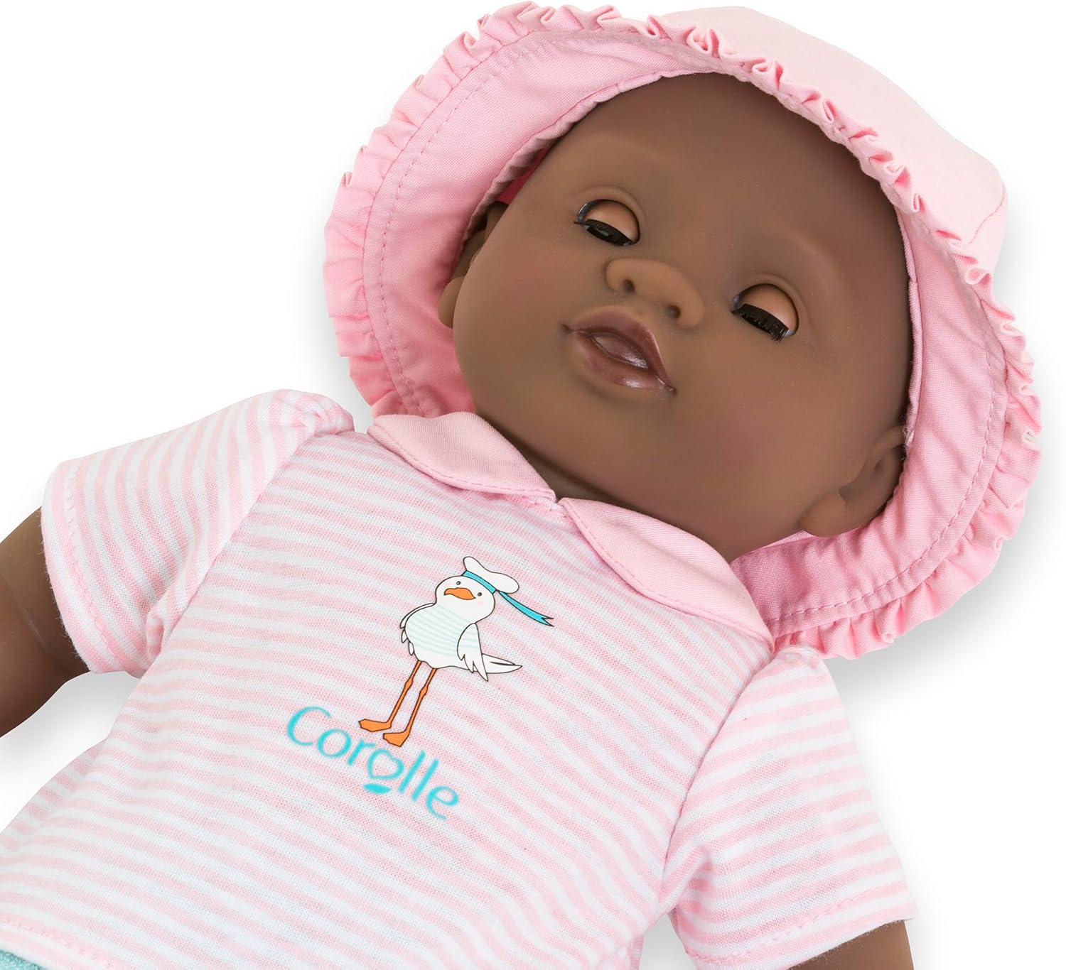 Corolle - My First Doll, Baby Bath Alyzée, with Duck Bath Toy, 30 cm, from 18 Months, 9000100760