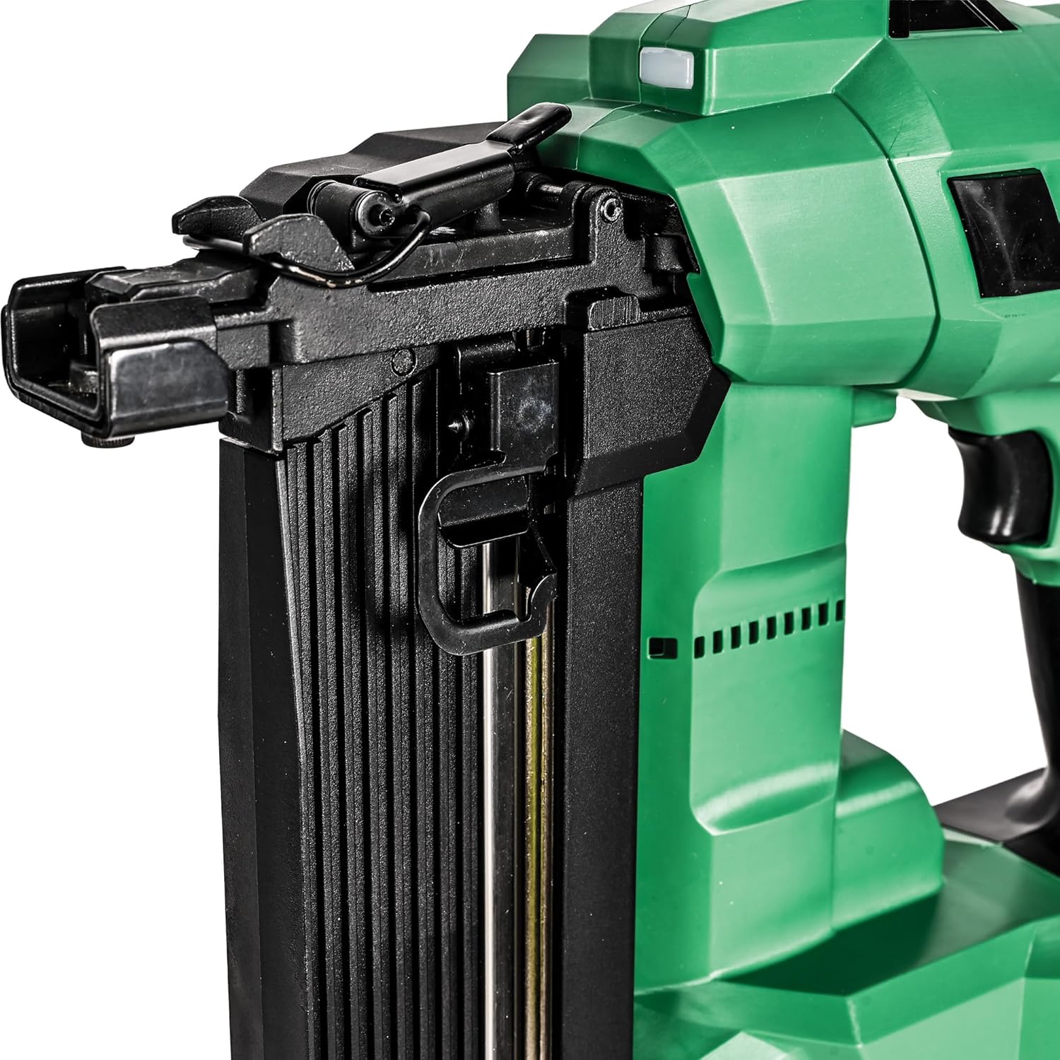 Metabo HPT 18V Cordless 7/16-Inch Medium Crown Stapler Kit, Air Spring Drive, High Power - Low Recoil, 1 to 2-Inch Staple Length, 150 Staple Capacity, Adjustable Nose, LED Light, N1808DA