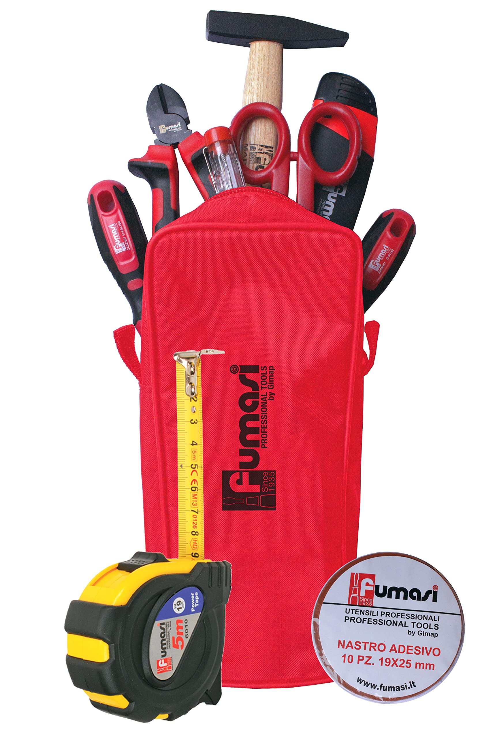 ECI ELETTROFORNITURE FUMASI 102600 TROUSSE ELETTRICISTA 9 PEZZI