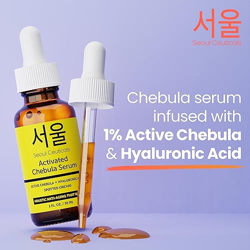 Miniatura 6 de SeoulCeuticals Serum Chebula + crema de mucina de caracol - Set antienvejecimiento coreano para el cuidado de la piel