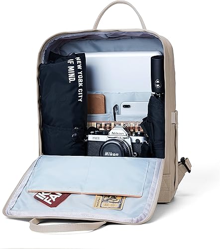 Miniatura 4 de KALIDI Mochila casual para mujer, mochila clásica para laptop de 15 pulgadas, mochila de campamento para viajes al aire libre, mochila escolar