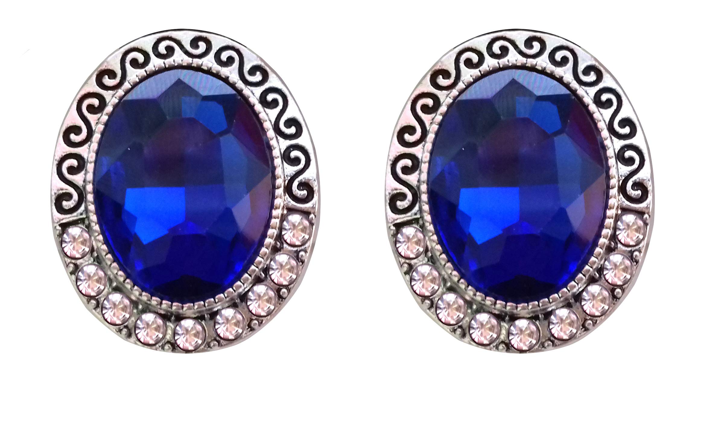 Shreya Collection Green Colour Stone Stud Earrings for Women & Girls (B07SLS9XNY) Amazon Price History, Amazon Price Tracker
