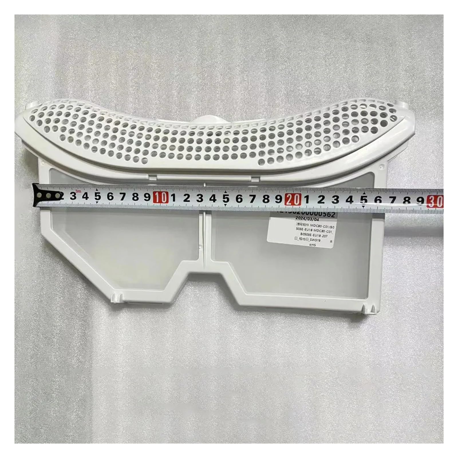 KurOto Filtro de Terciopelo de algodón de Alta eficiencia for Lavadora y Secadora - Compatible con MDC80-C01, B0503E-EU18, TH90VL8G, MH90-L05J, MH80-GFL03W