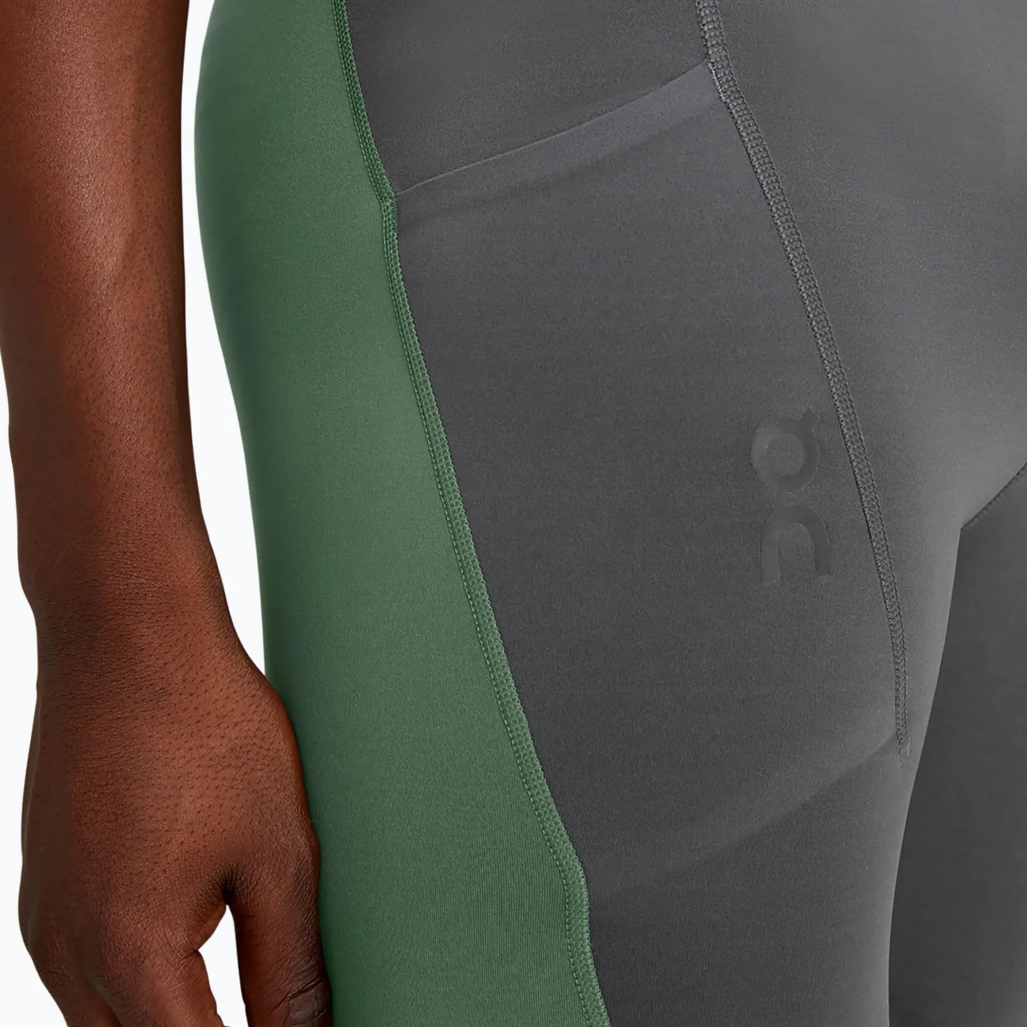 On Men Grey Polymide Elastane Sports Tight 3
