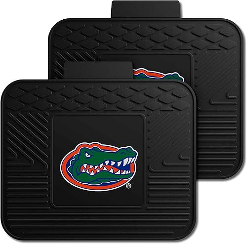 FANMATS 12279 NCAA Florida Gators Back Row - Juego de 2 piezas, 14 x 17 pulgadas, protección para todo tipo de clima, ajuste universal, diseño de