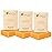 Aspen Kay Naturals Turmeric Soap for Face & Body - With Organic Shea Butter, Chamomile & Calendula - Gentle Turmeric Face Wash, All Skin Types, Made in USA (3 pack)