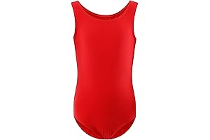 Gymnastics Leotards for Girls - Sleeveless Tanktop Leotard for Gymnastics and Ballet